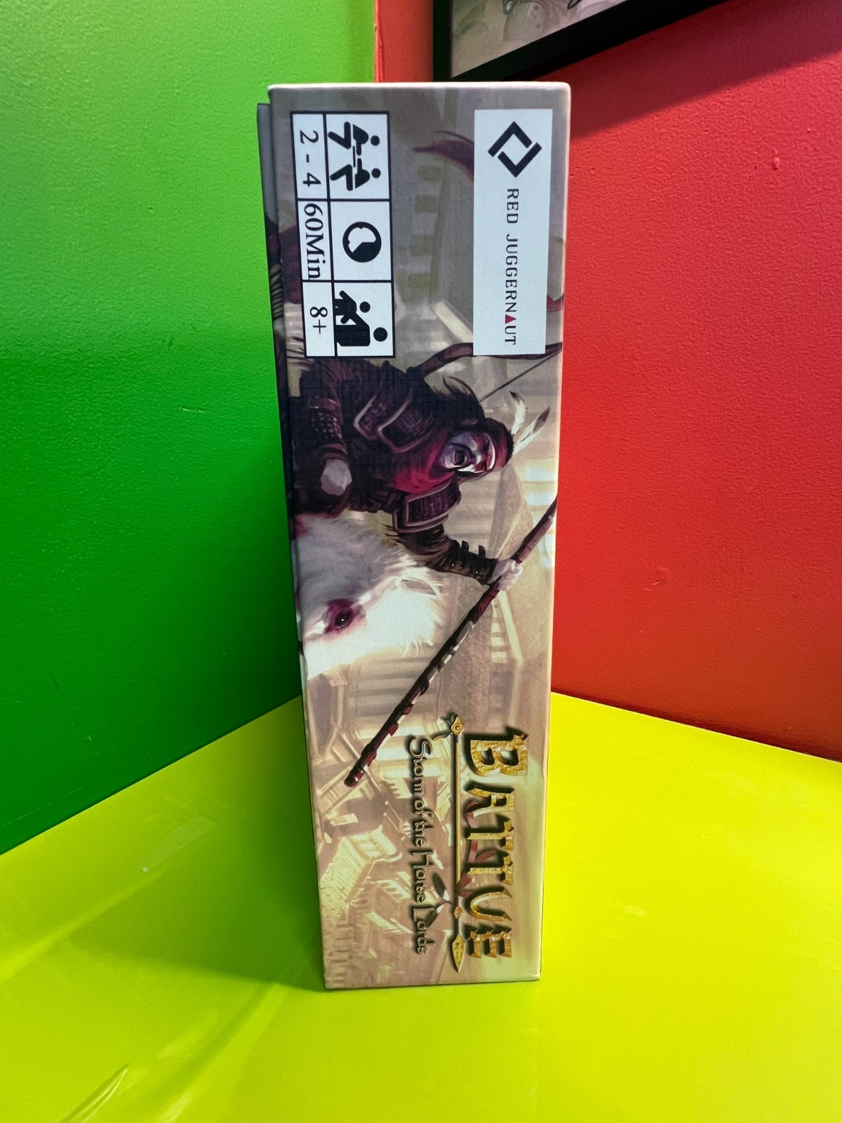 BATTUE STORM OF THE HORSE LORDS Red Juggernaut Board Game