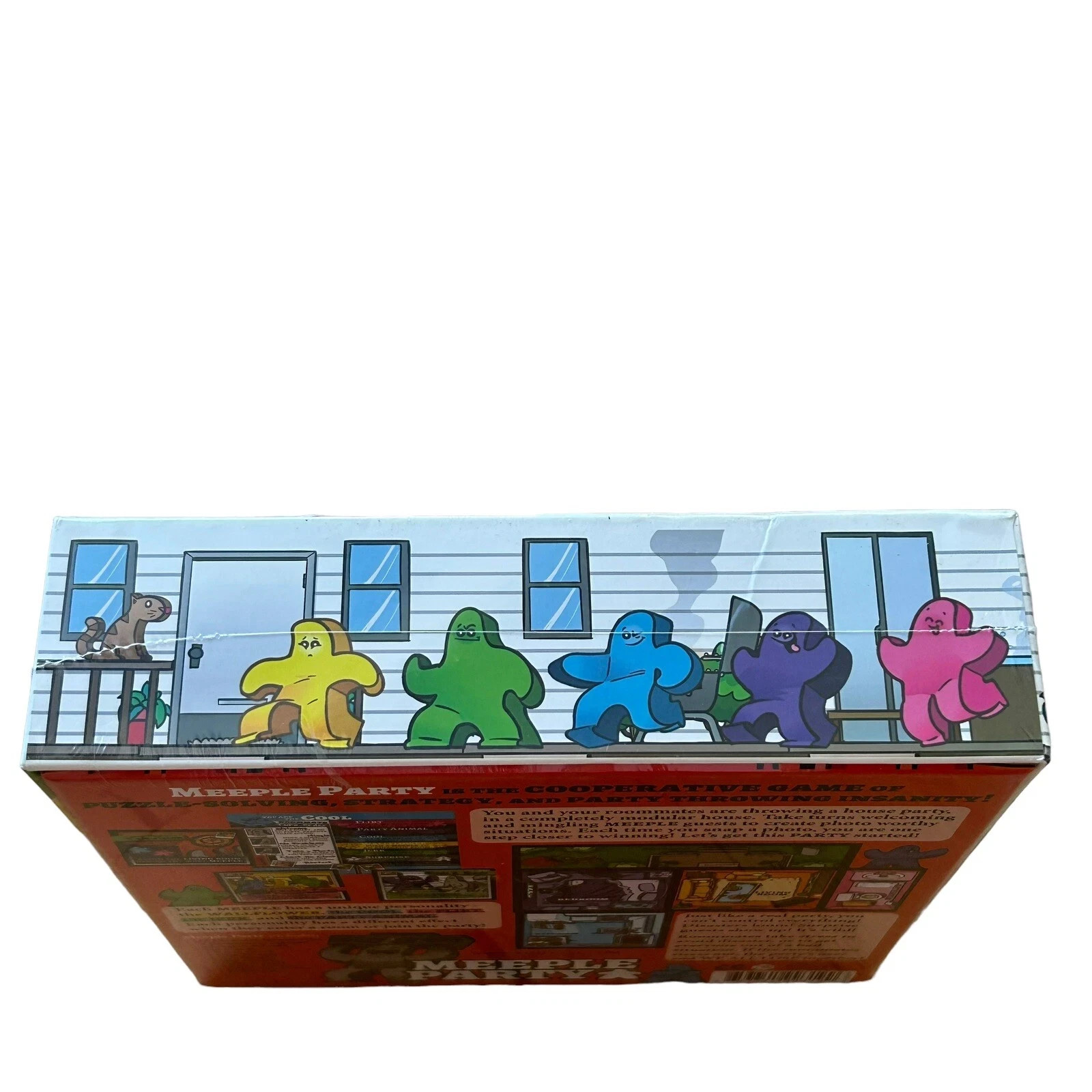 Meeple Party Board Game English Strategy Co-Op 9th Level 2019 NEW SEALED