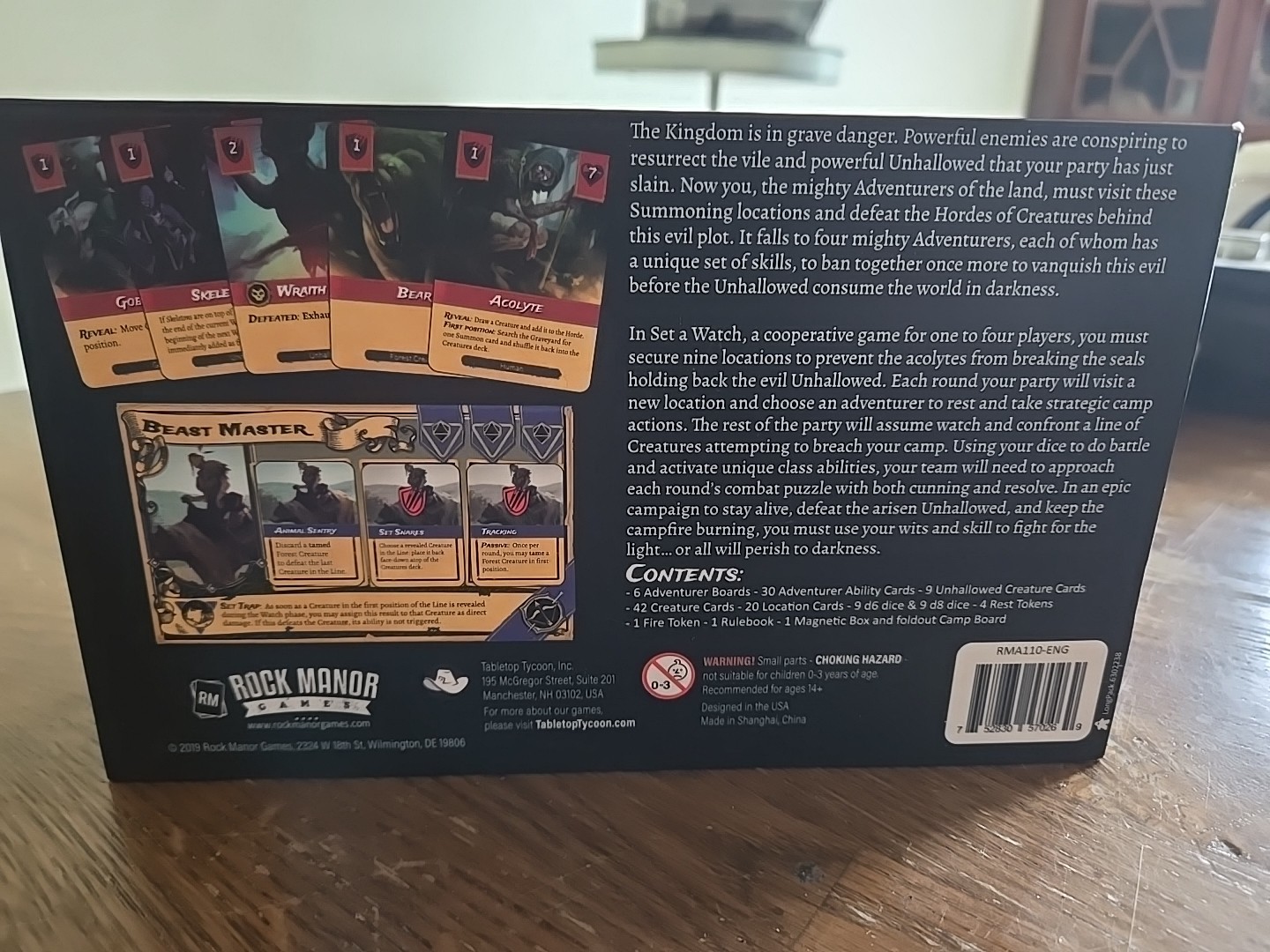 Set a Watch Board Game by Rock Manor Games – Complete – Looks unused