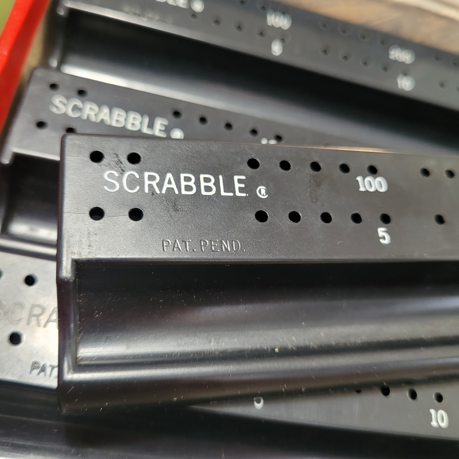First Deluxe Scrabble 1953. Originally Produced for Macys By James Brunot RARE!!