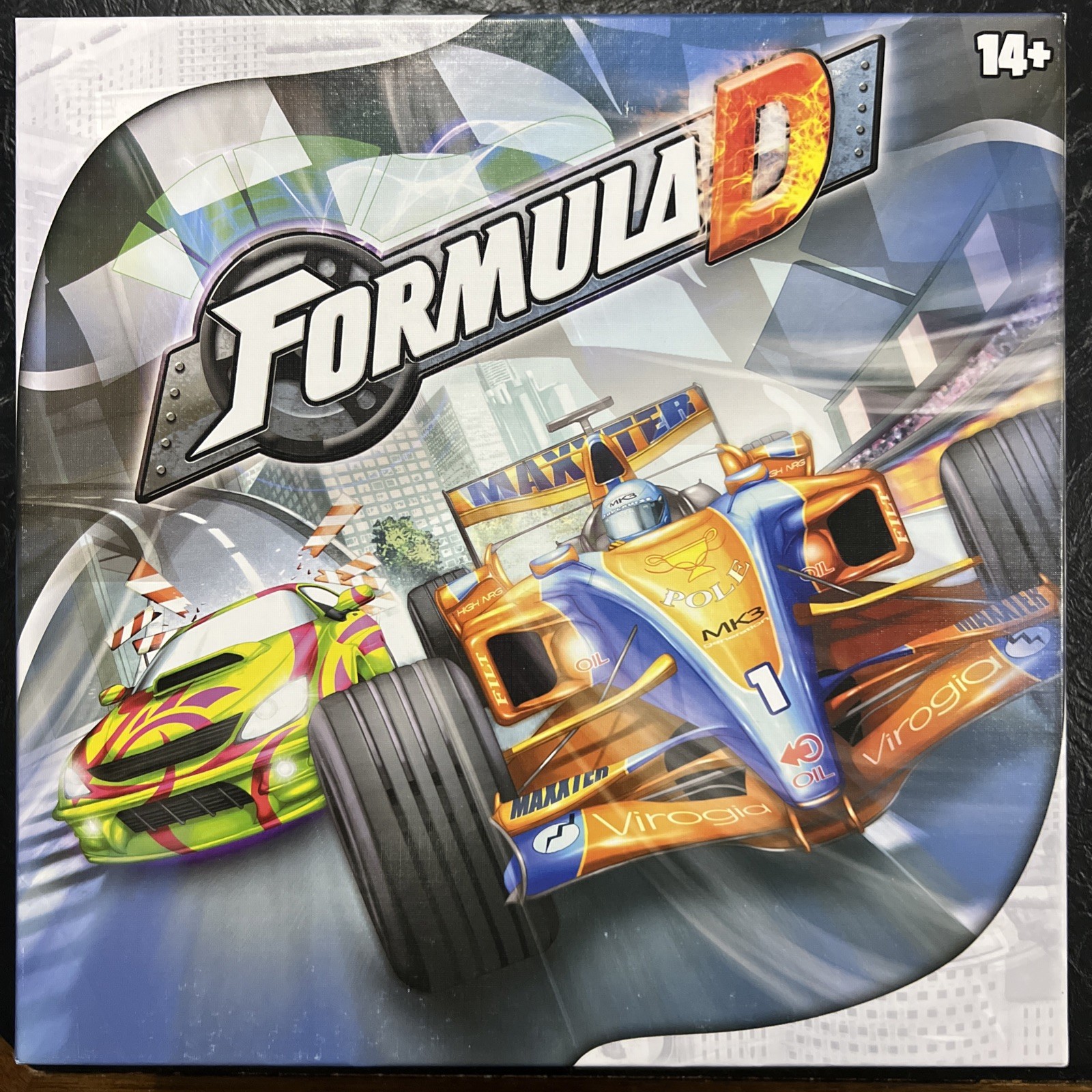 Formula D Board Game (Complete) asmodee Racing Game for 2-10 Players