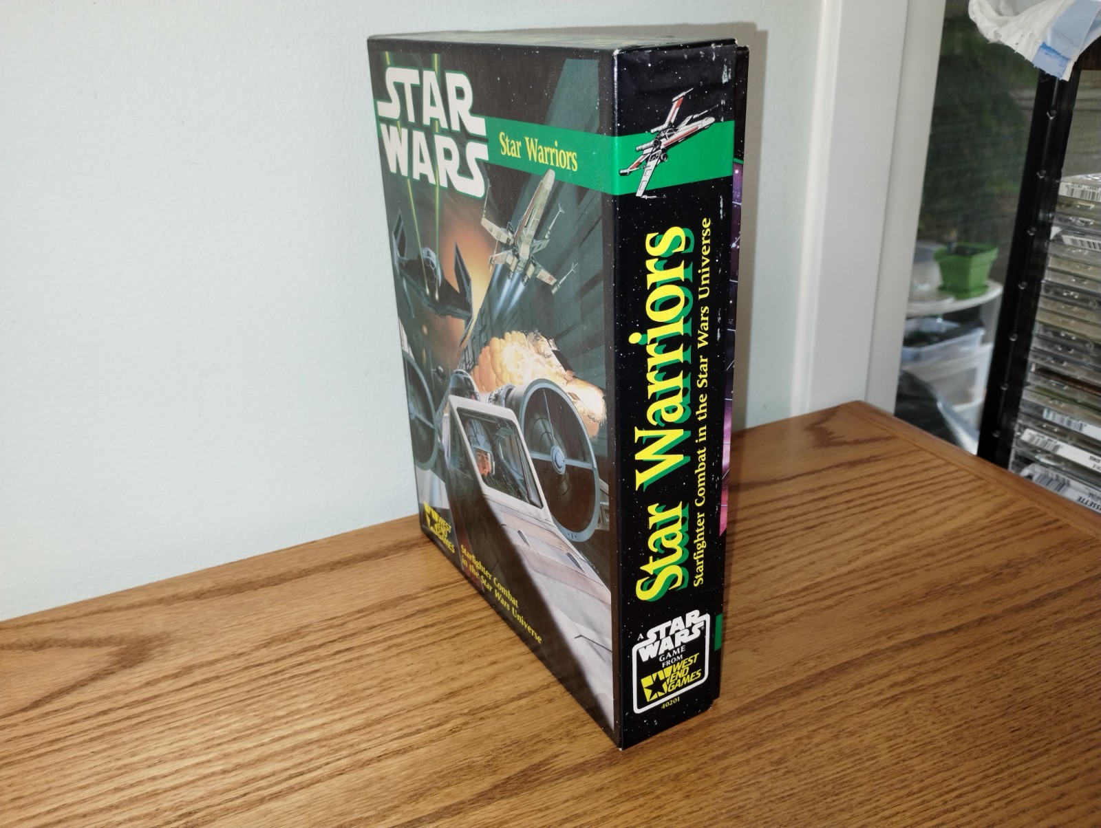 Star Wars 1987 STAR WARRIORS Unpunched West End Games RPG Game in Box UNUSED