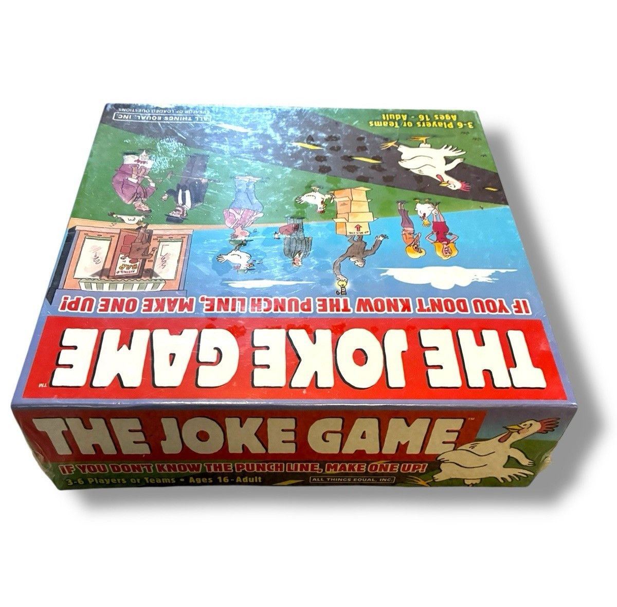 The Joke Board Game for 3-6 Players or Teams Ages 16 – Adult NEW / SEALED / USA