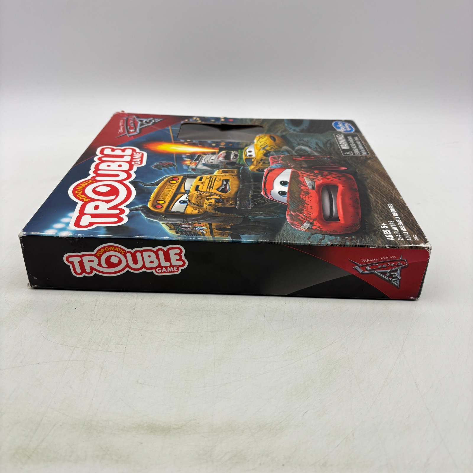 Disney Pixar Cars 3 Trouble Game COMPLETE Hasbro Gaming 2016 Pop O Matic Race