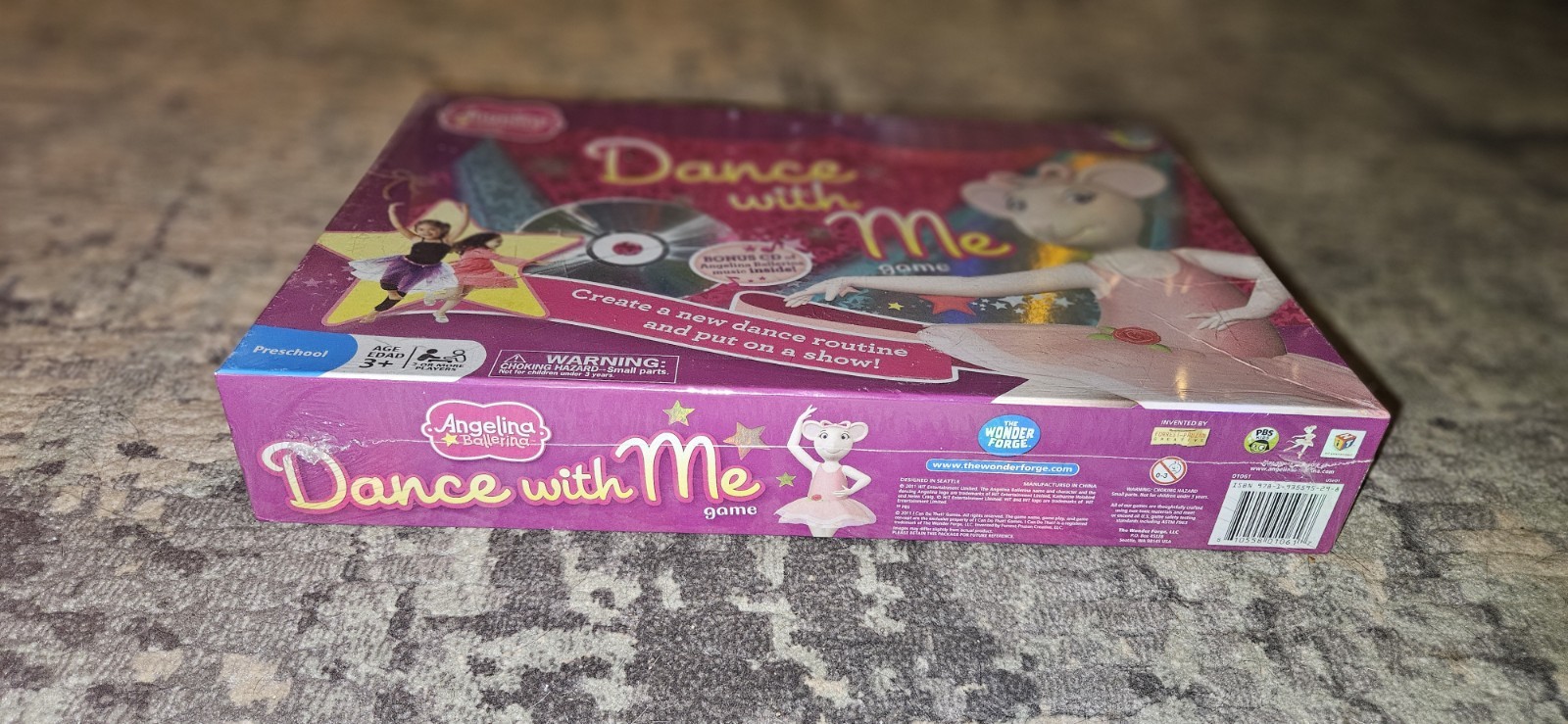 Angelina Ballerina Dance With Me Game With Bonus CD Preschool Dance Routine NEW!
