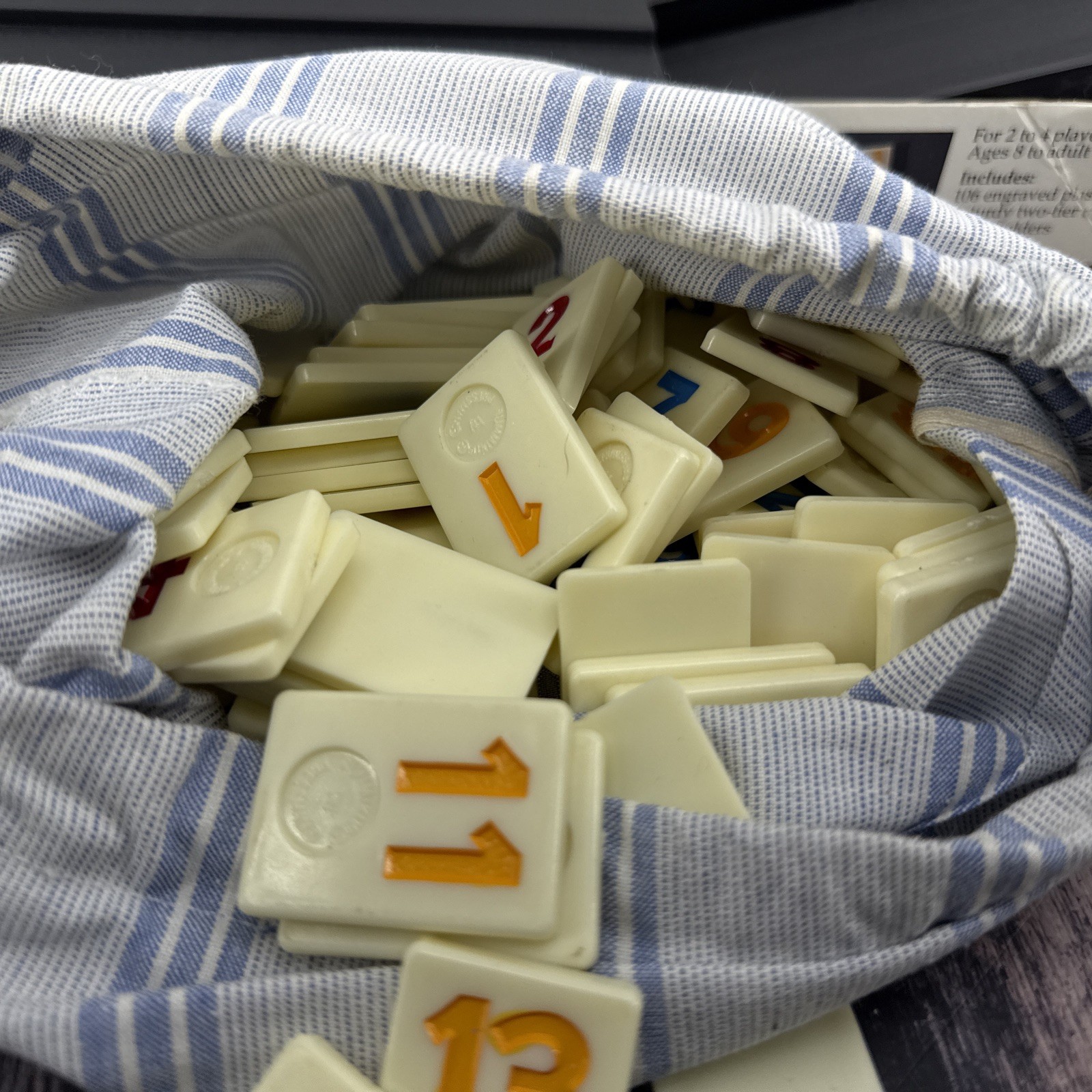 1990 Rummikub Classic Edition – The Original Rummy Tile Game for Ages 8 & Up