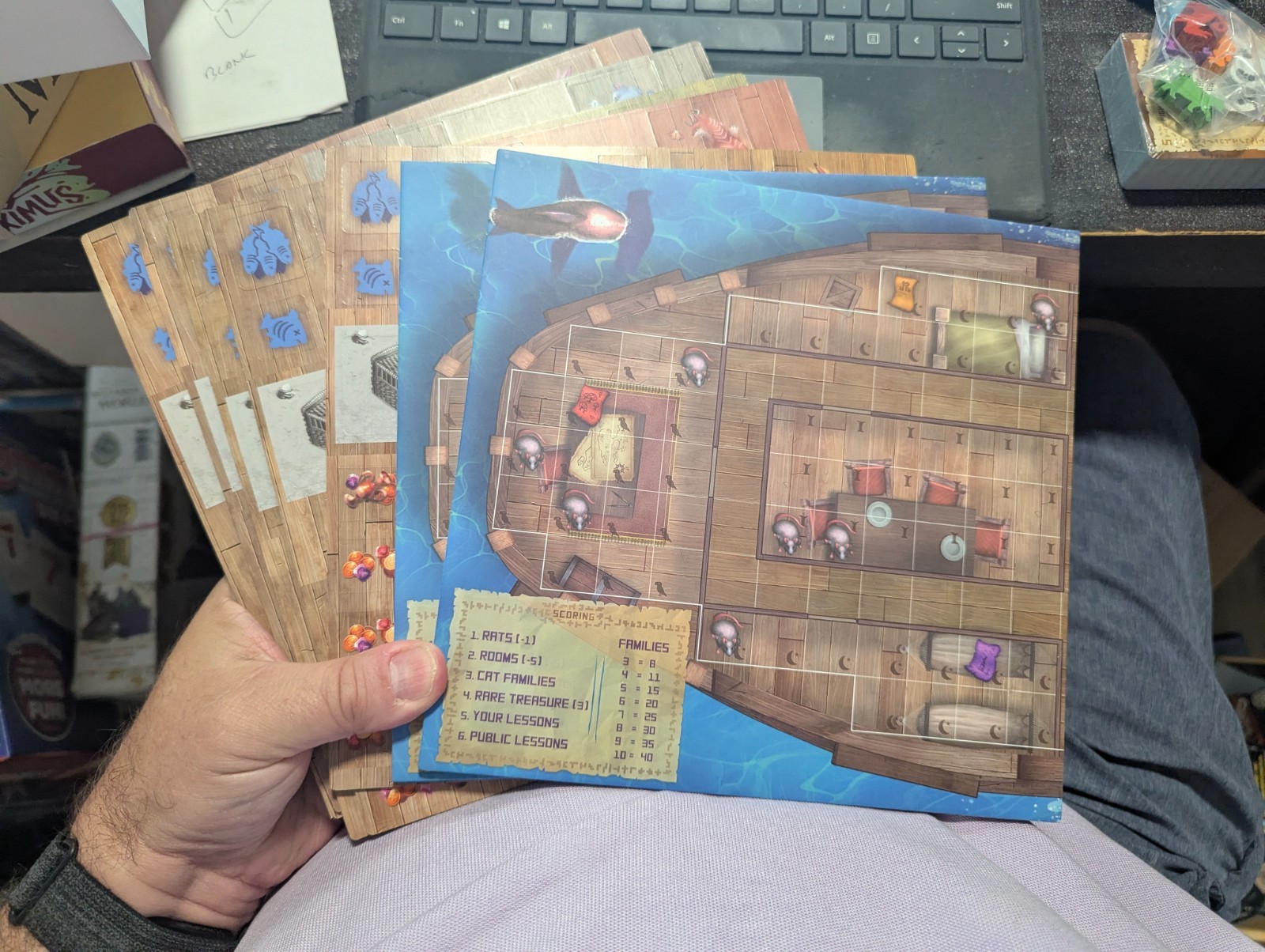 THE ISLE of CATS LATE ARRIVALS Exp 100% COMPLETE 2019 UNPUNCHED cards in SHRINK