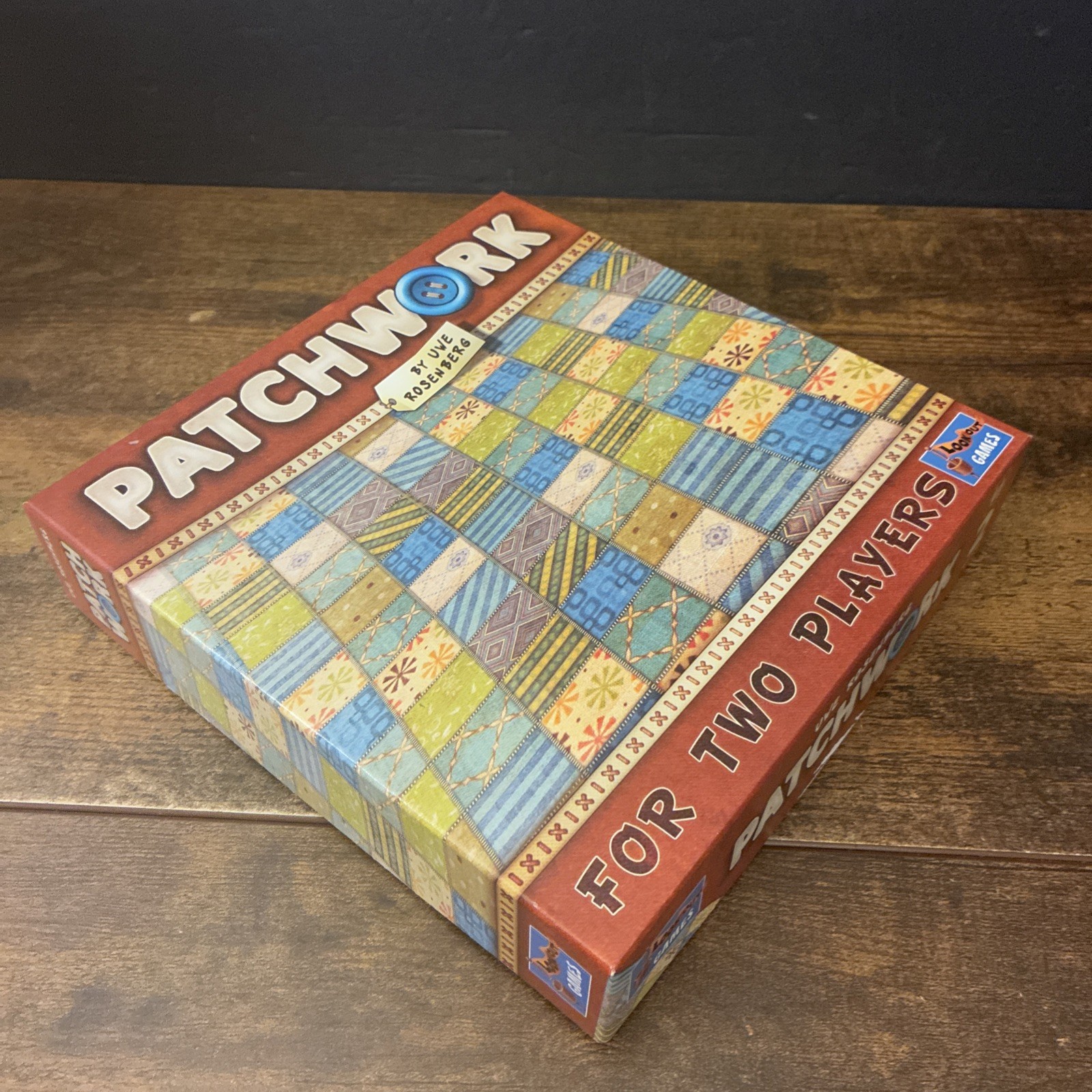 Patchwork Board Game By Uwe Rosenberg 2018 Lookout Games CIB Complete