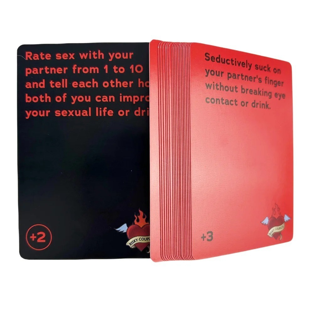 Risky Couples Card Game Date Night 150 Dares Questions Romantic Fun Game