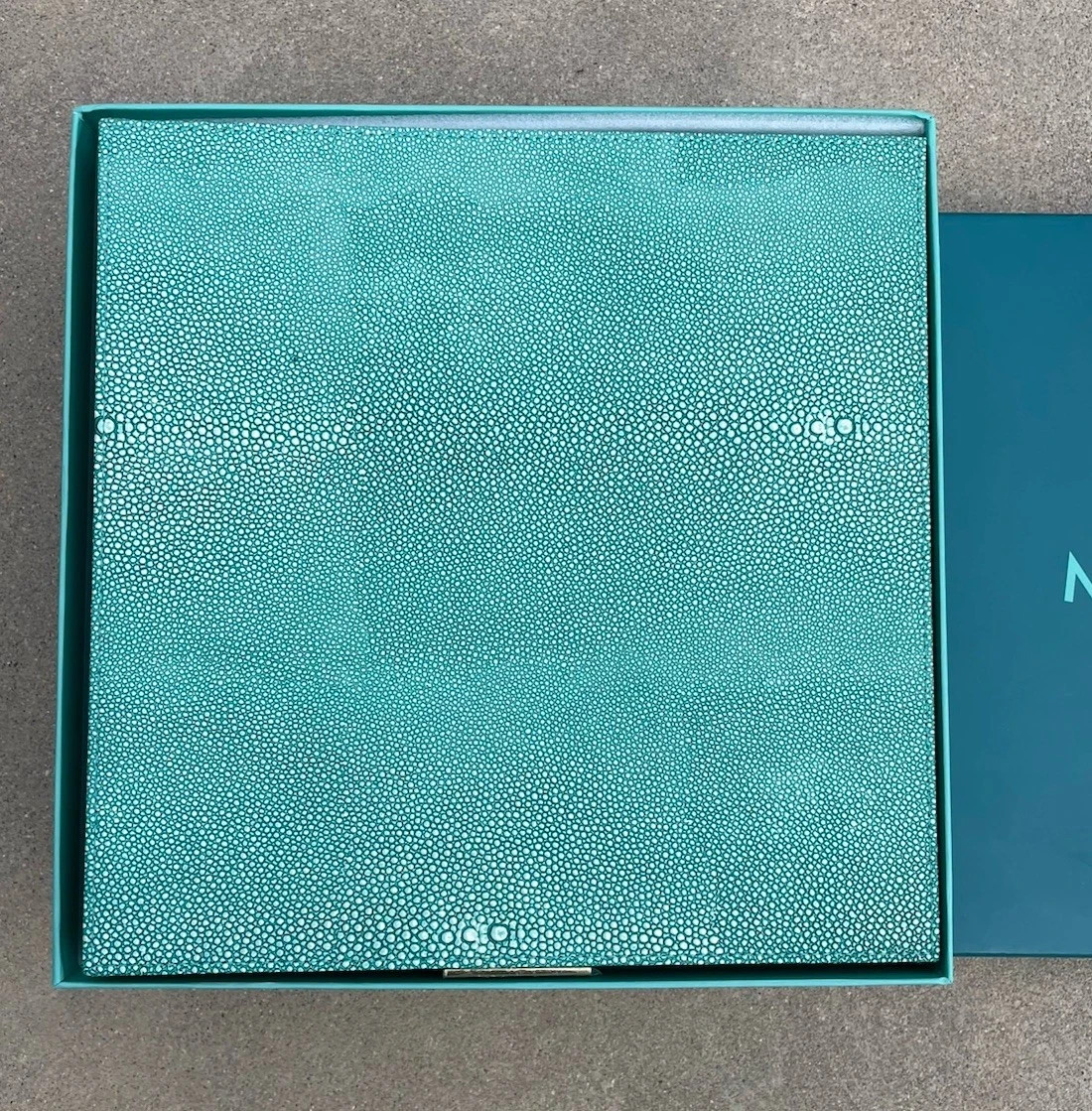WS Game Company MONOPOLY Del Mar Shagreen Edition Luxury Board Game Brand New