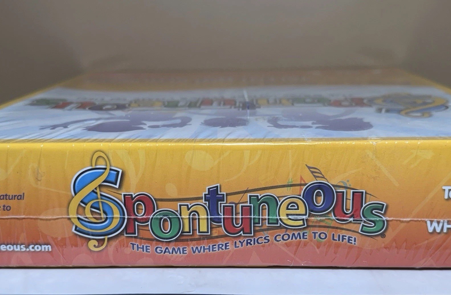 Spontuneous The Song Game – Yellow New Sealed Box