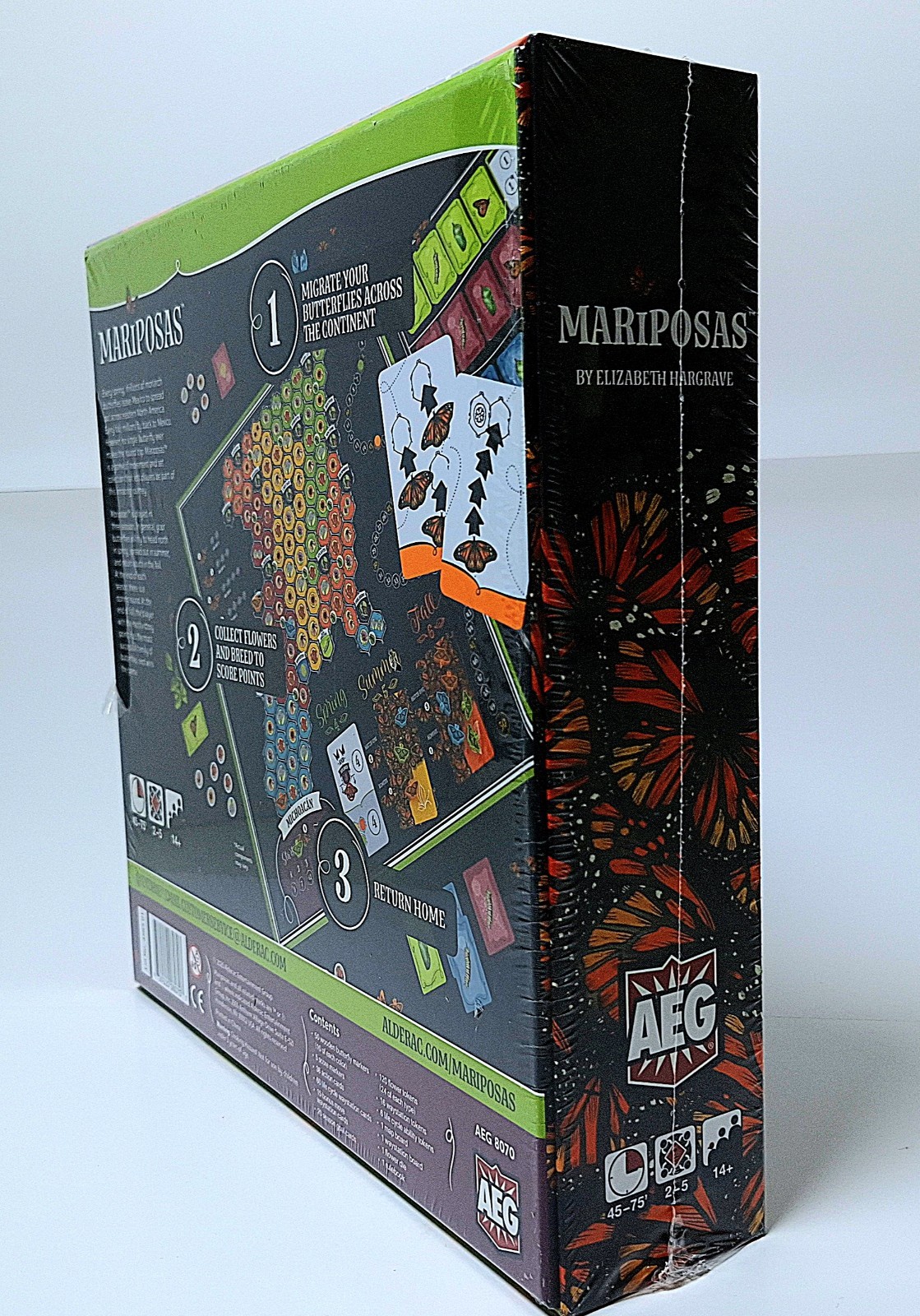 Mariposas Board Game (2020 AEG) NIS 💯 COMPLETE – Minor Shrink Tear