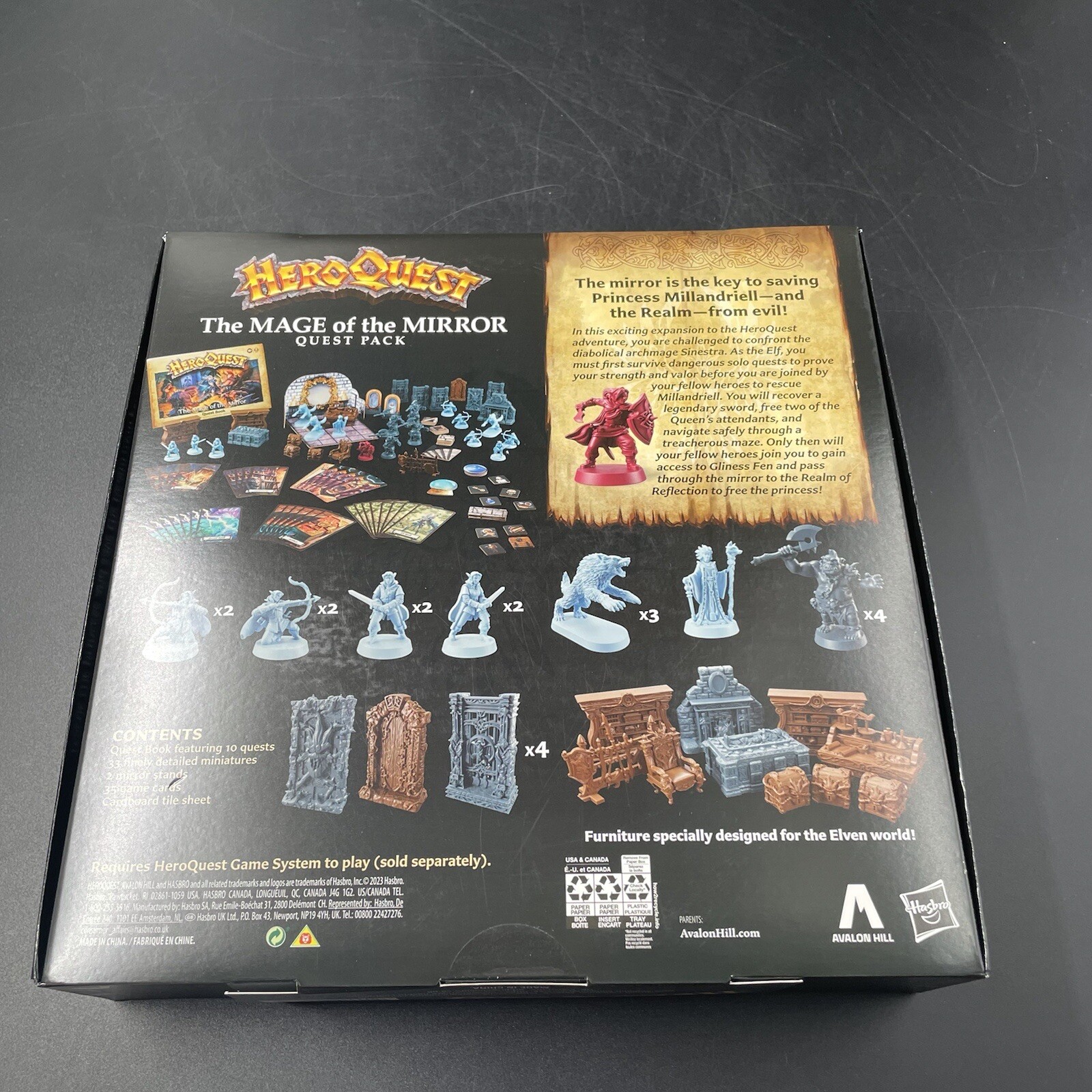 HeroQuest The Mage of the Mirror Quest Game Expansion Pack