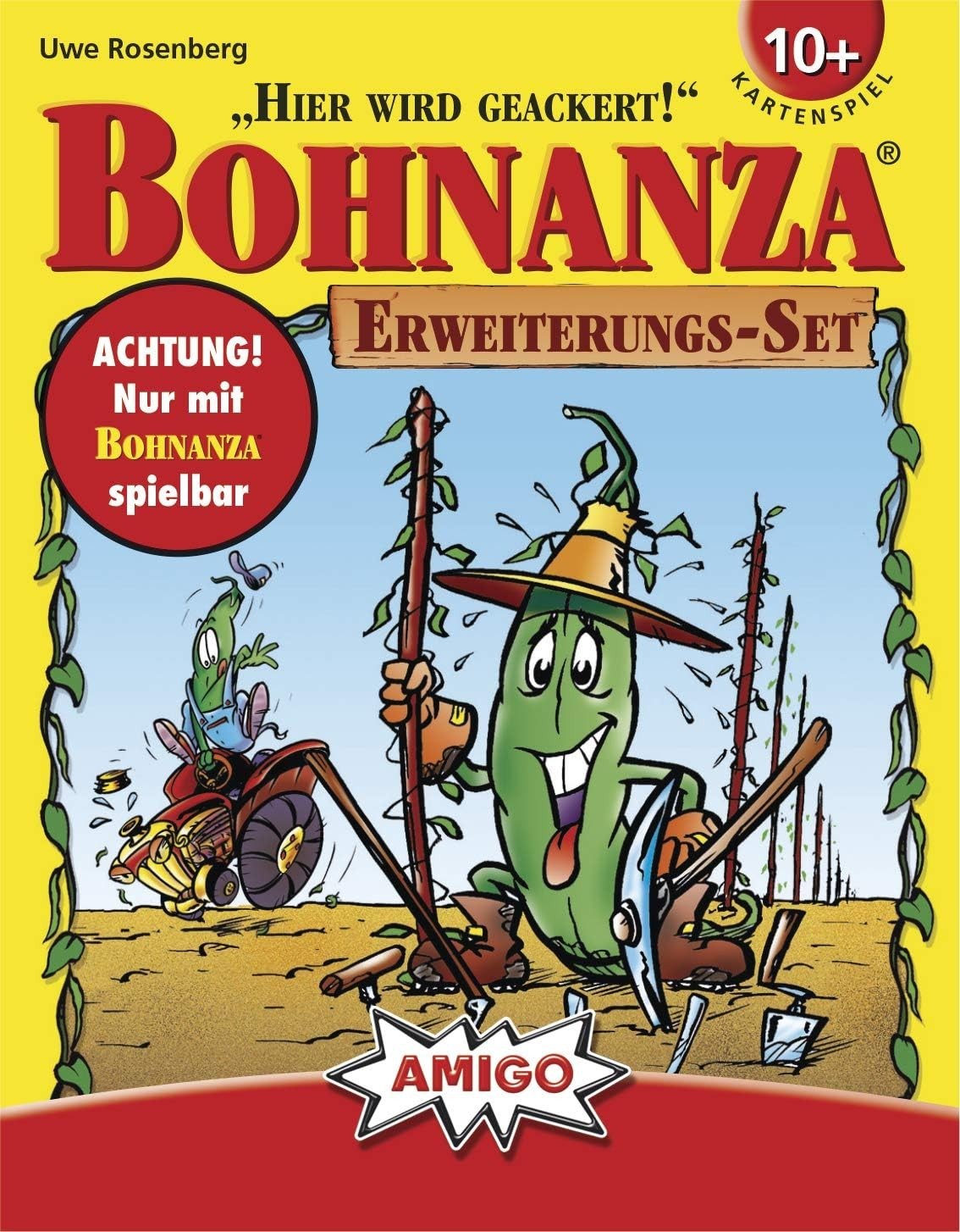 Bohnanza Expansion Set Card Game German Edition Amigo 1902