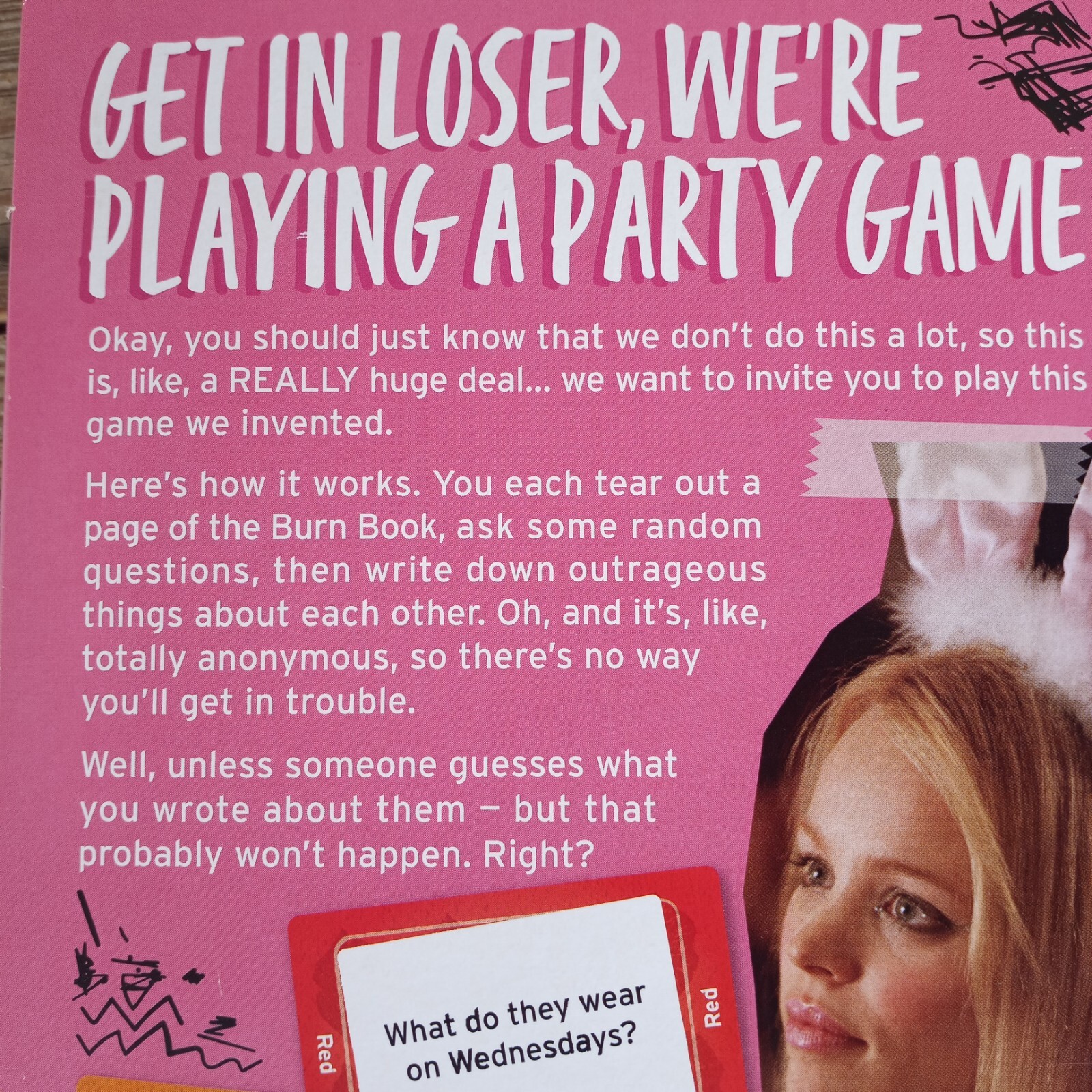 MEAN GIRLS Burn Book The Party Game BRAND NEW Board Game TIKTOK – Brand New