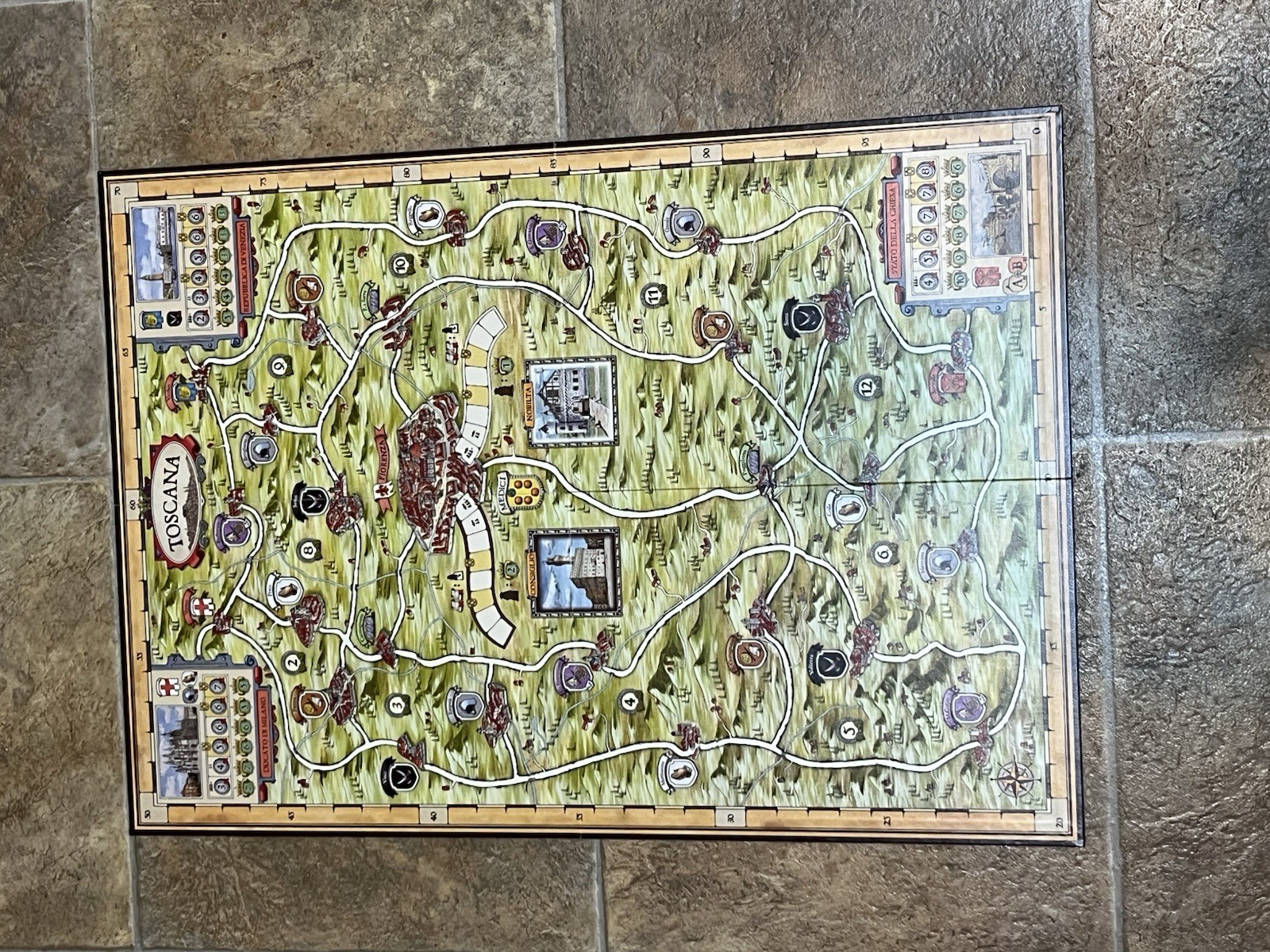 TMG IL Vecchio Medieval Strategy Board Game Complete 2+ Players 10+ 2012