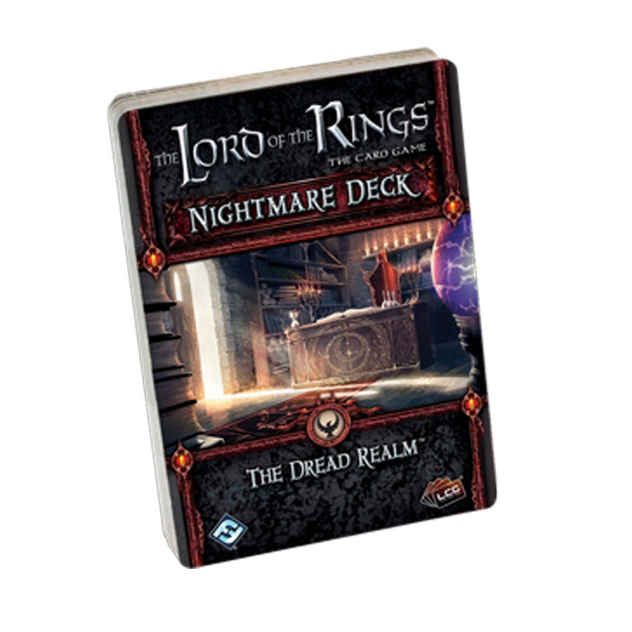 Lord of the Rings LCG: The Dread Realm Nightmare Deck Game Expansion – New
