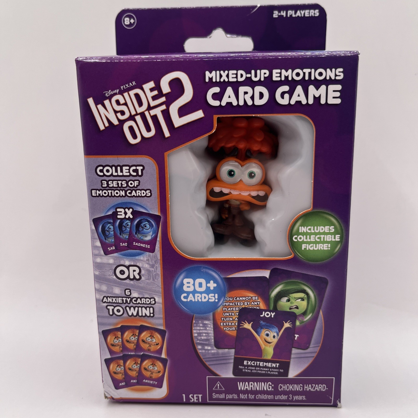 Just Play Disney & Pixar Inside Out 2 Mixed-Up Emotions Card Game – 1 Set BNIB
