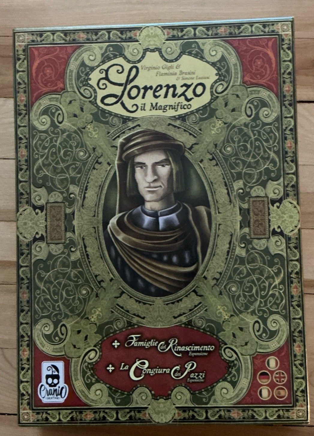 Lorenzo Il Magnifico Board Game Brand NEW.AGES12+ Players 2-5; 90min
