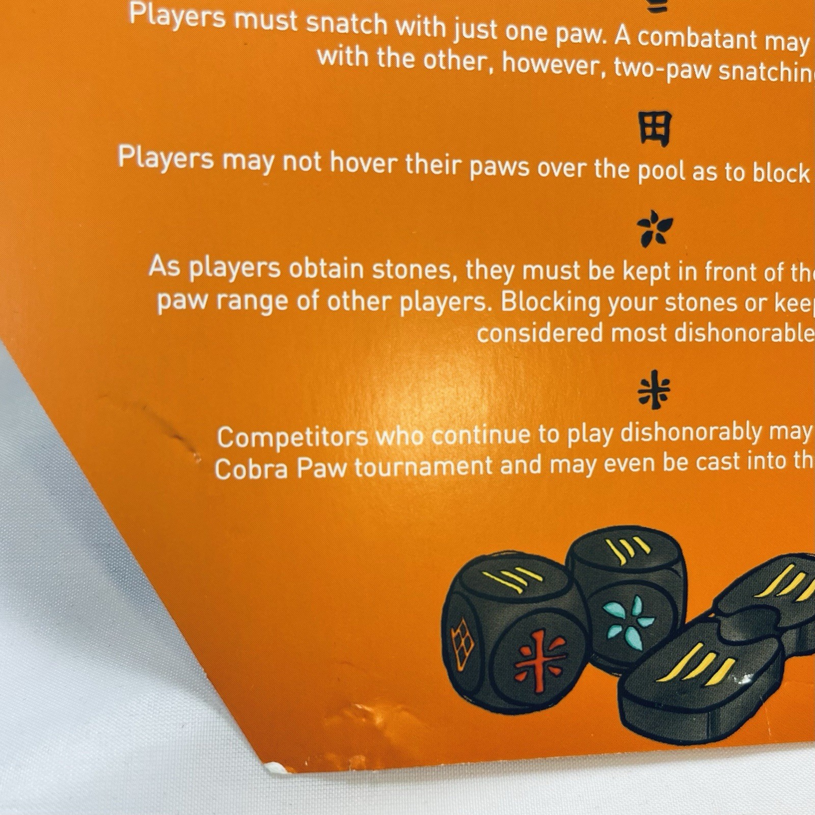 Cobra Paws Ninja Tile Game Bananagrams Master Meow Clawfuku Cat Ninja – Complete