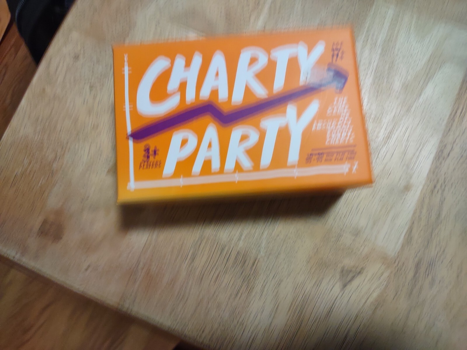 Charty Party The Game of Absurdly Funny Charts Adult Card Game New