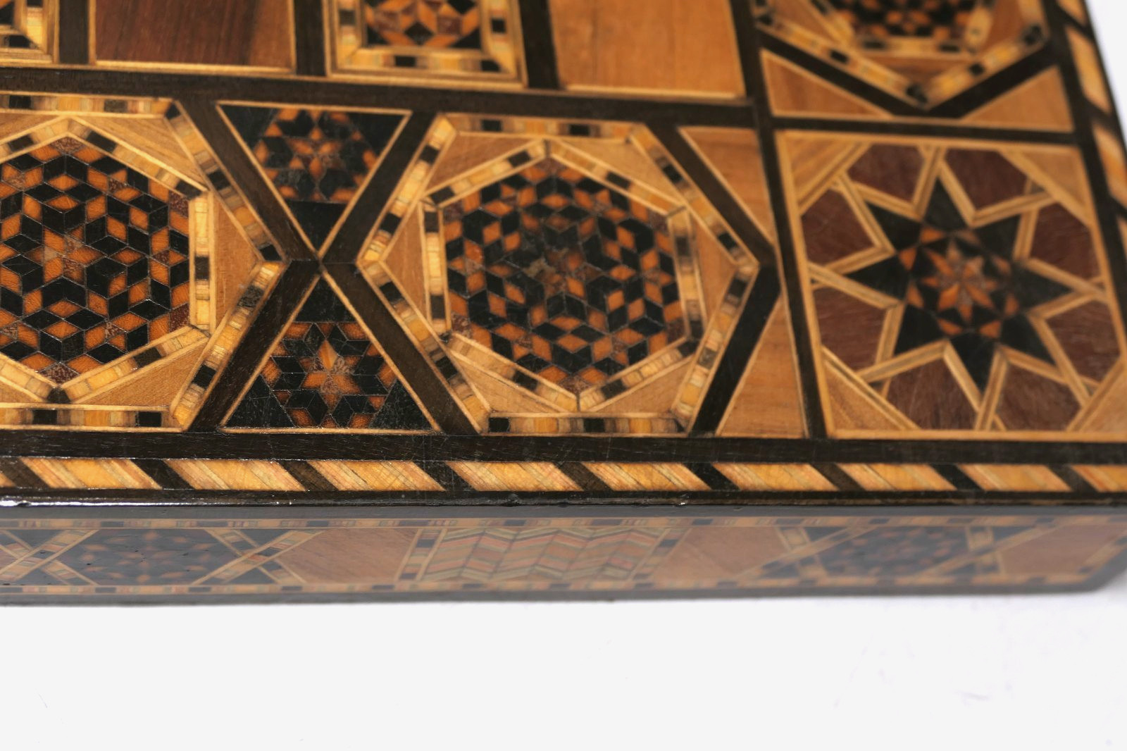Backgammon Chess Set Handmade Solid Inlaid Wood Game Board