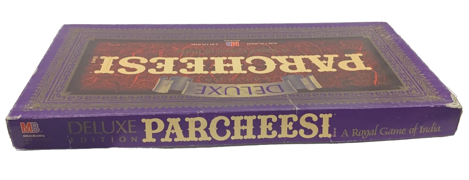 Parcheesi- A Royal Game of India Deluxe Edition Milton Bradley 1989