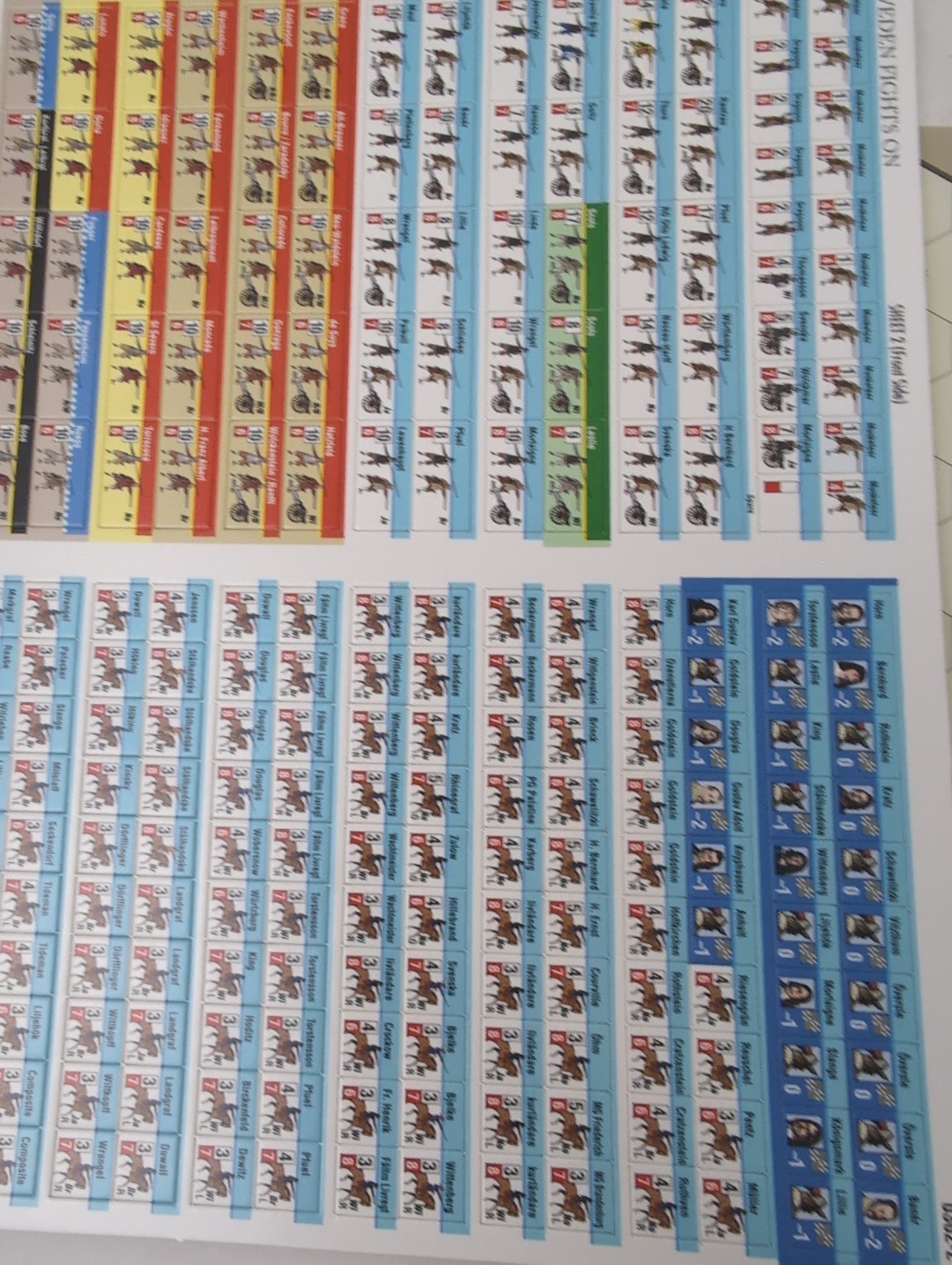 SWEDEN FIGHTS ON Four Battles Of The 30 Years War #0302- GMT – NOS Unpunched