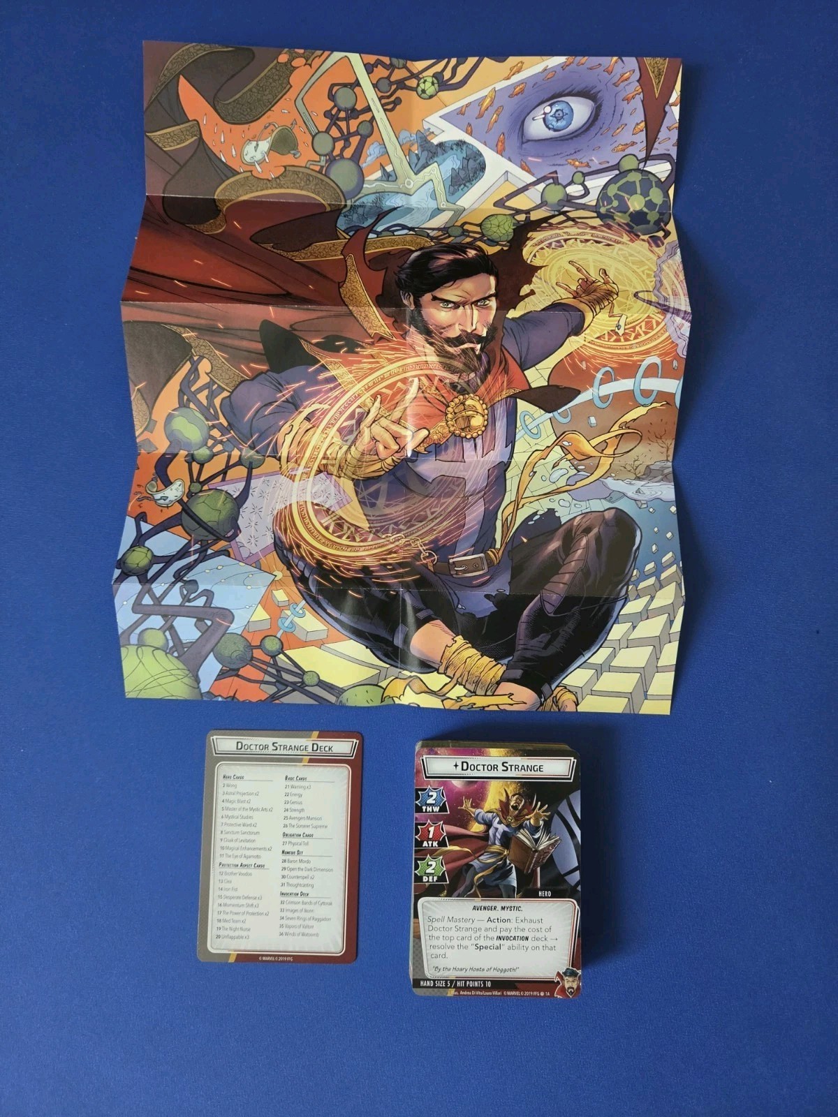 Marvel Champions LCG Doctor Strange Hero Pack COMPLETE FFG – No Box