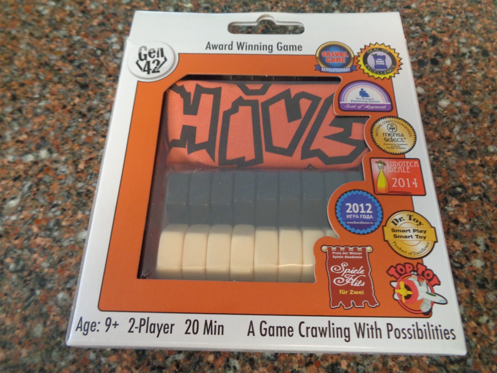 Hive Pocket Tile Board Game Ladybug & Mosquito Expansions Travel Size Brand New