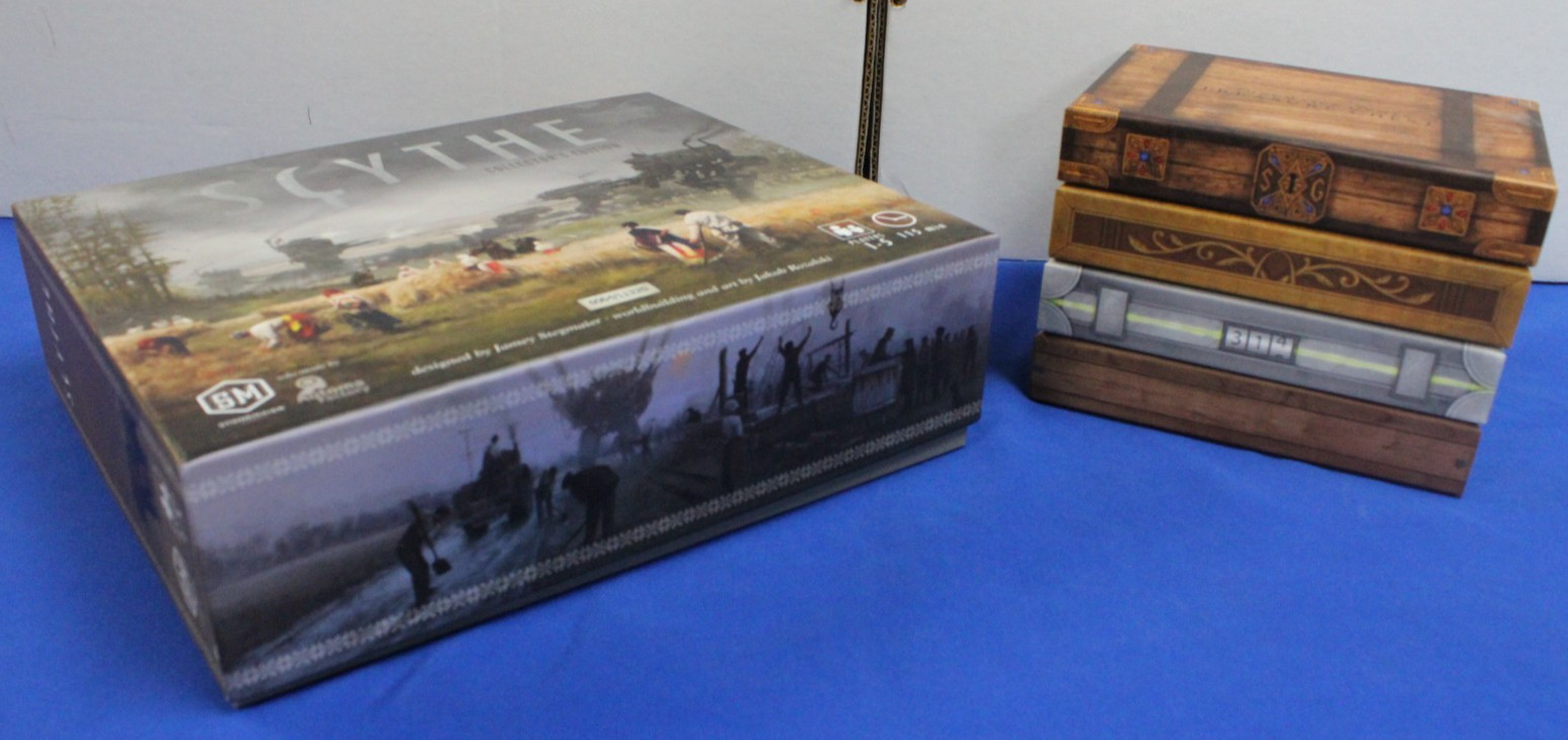 Stonemaier Games Scythe Connoissuer’s Collector’s Edition 6064/11320 Lot of 6
