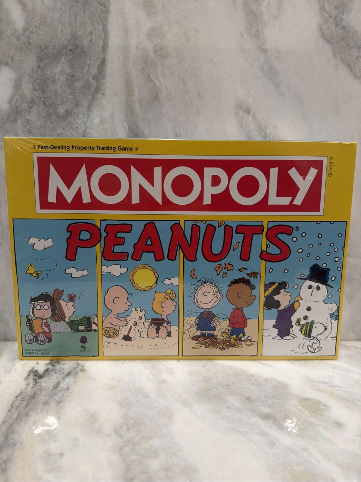 Monopoly Peanuts All Season Edition Board Game USAopoly Hasbro NEW