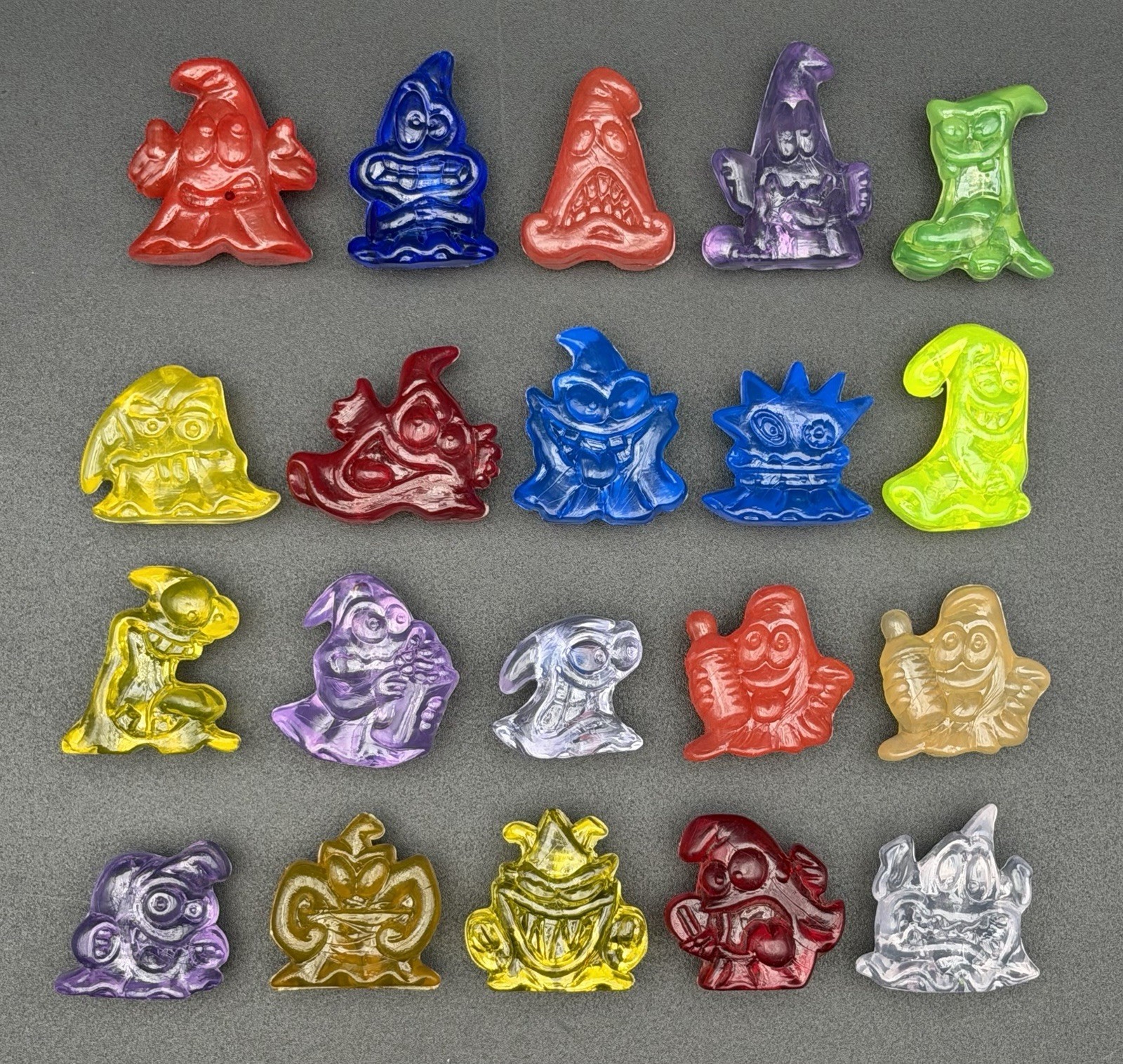 Lot 16 Gogo’s Crazy Bones Ghost Series 2004 Assorted Figures