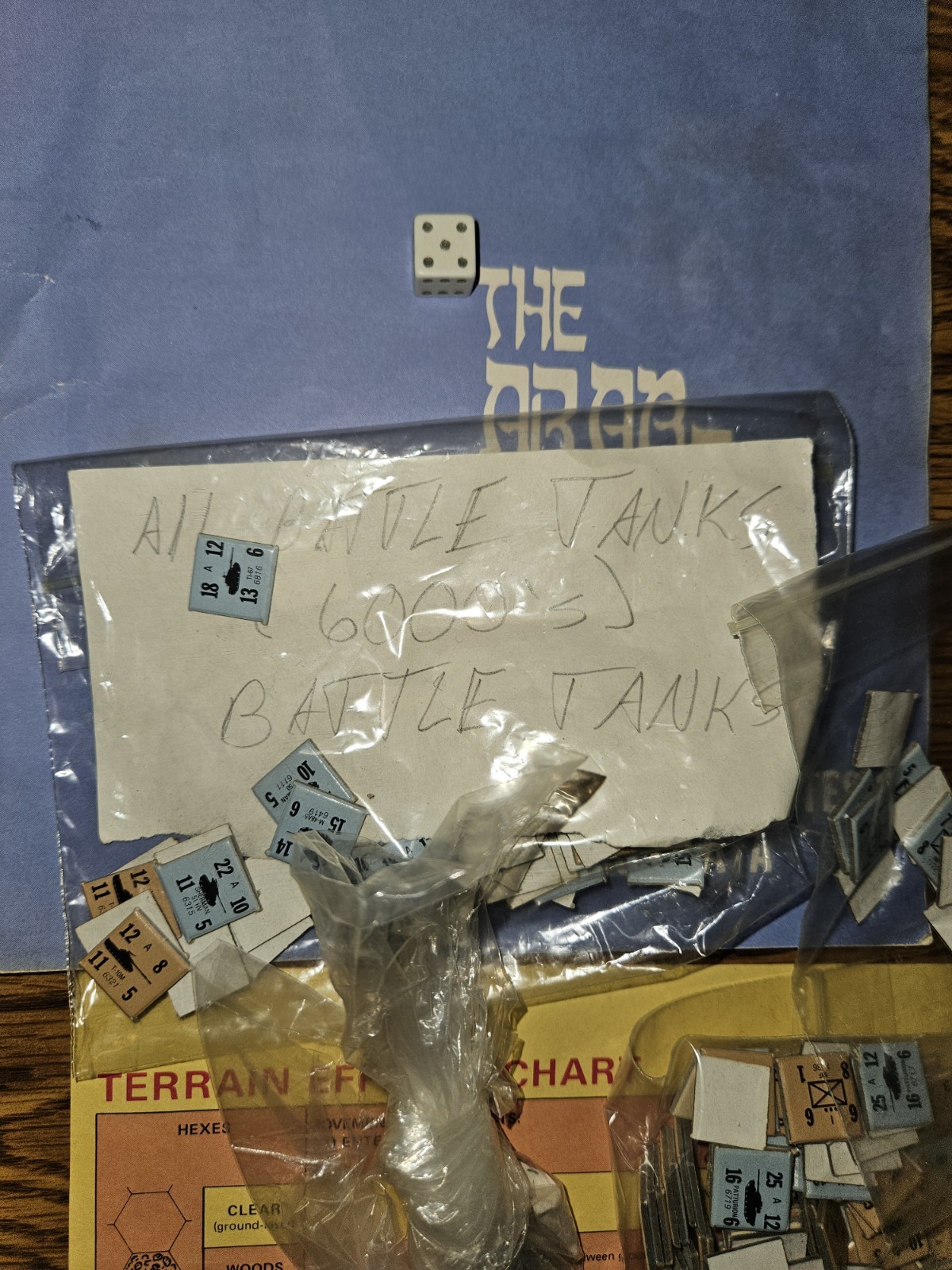 ARAB ISRAELI WARS Strategy Game Vintage, MideastTank Battles 1956-1973