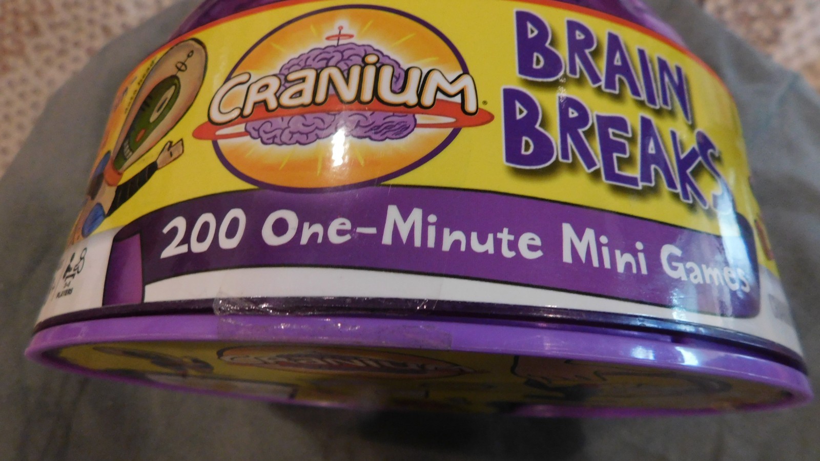 CRANIUM BRAIN BREAKS GAME 2010 BY HASBRO 200 1 MINUTE MINI GAMES COMPLETE