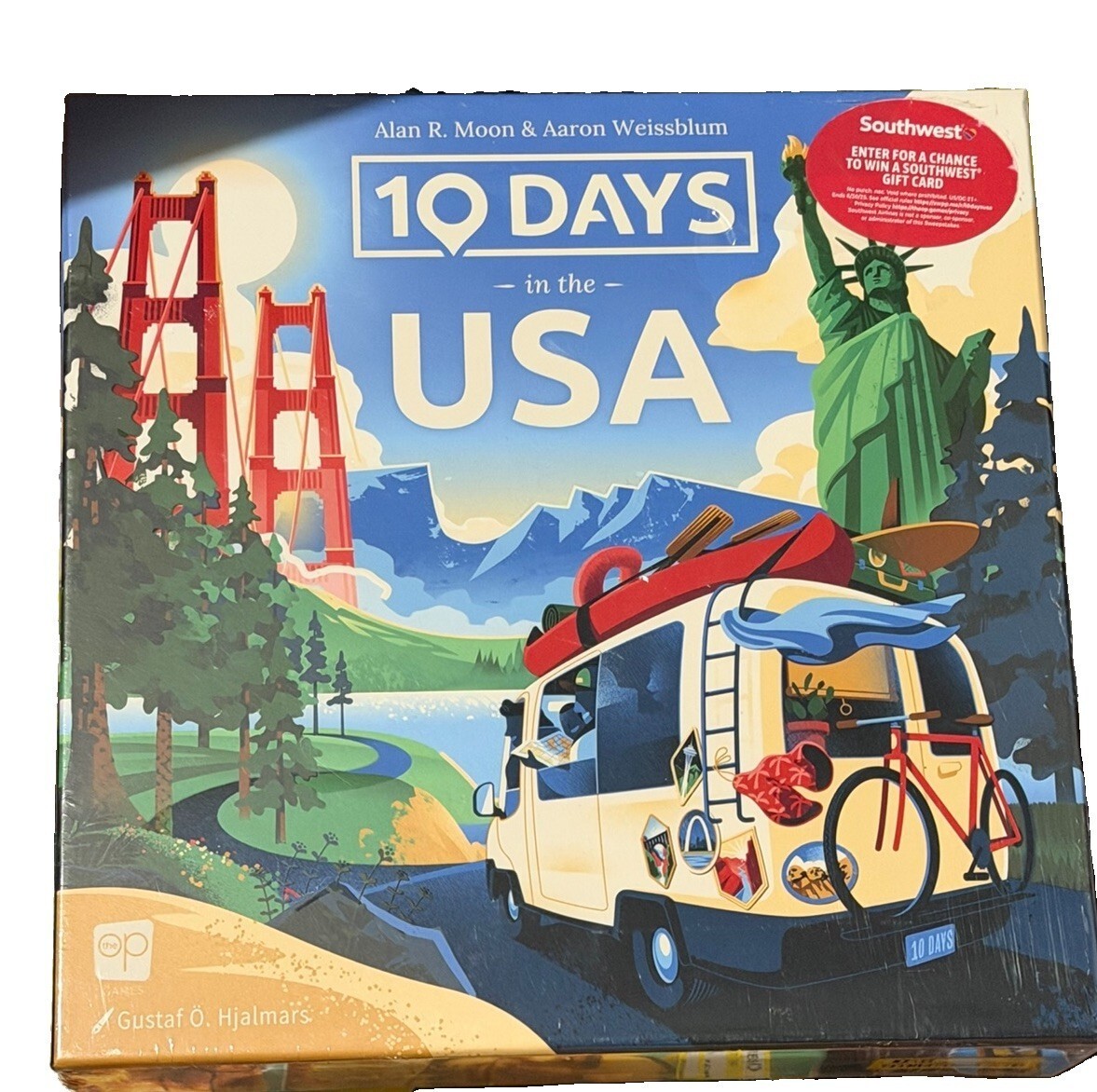 10 Days In The USA Board Game Family Road-trip BRAND NEW BOXED