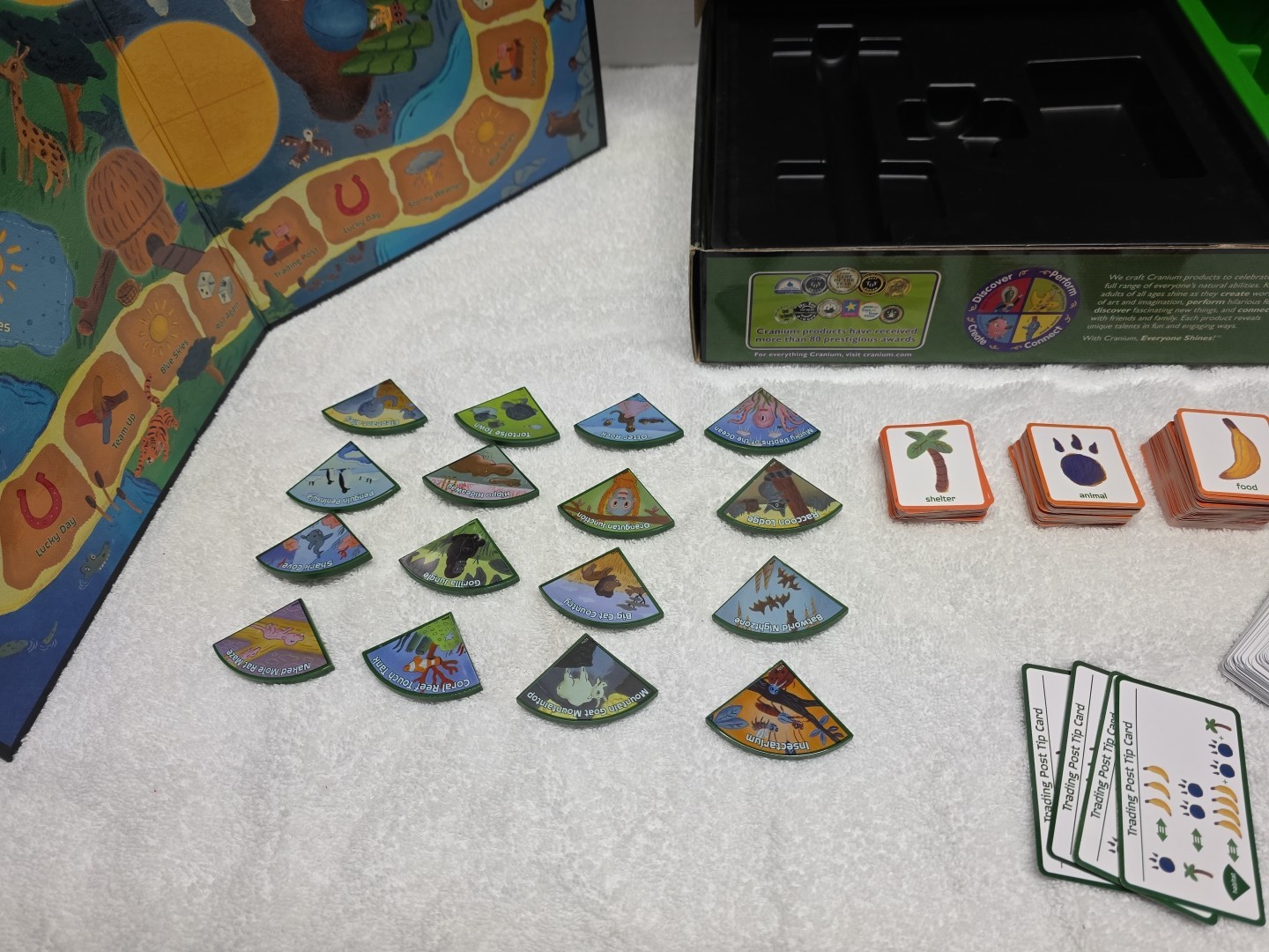 Cranium Zooreka Race to Build Your Zoo! Family Board Game 2006 Complete