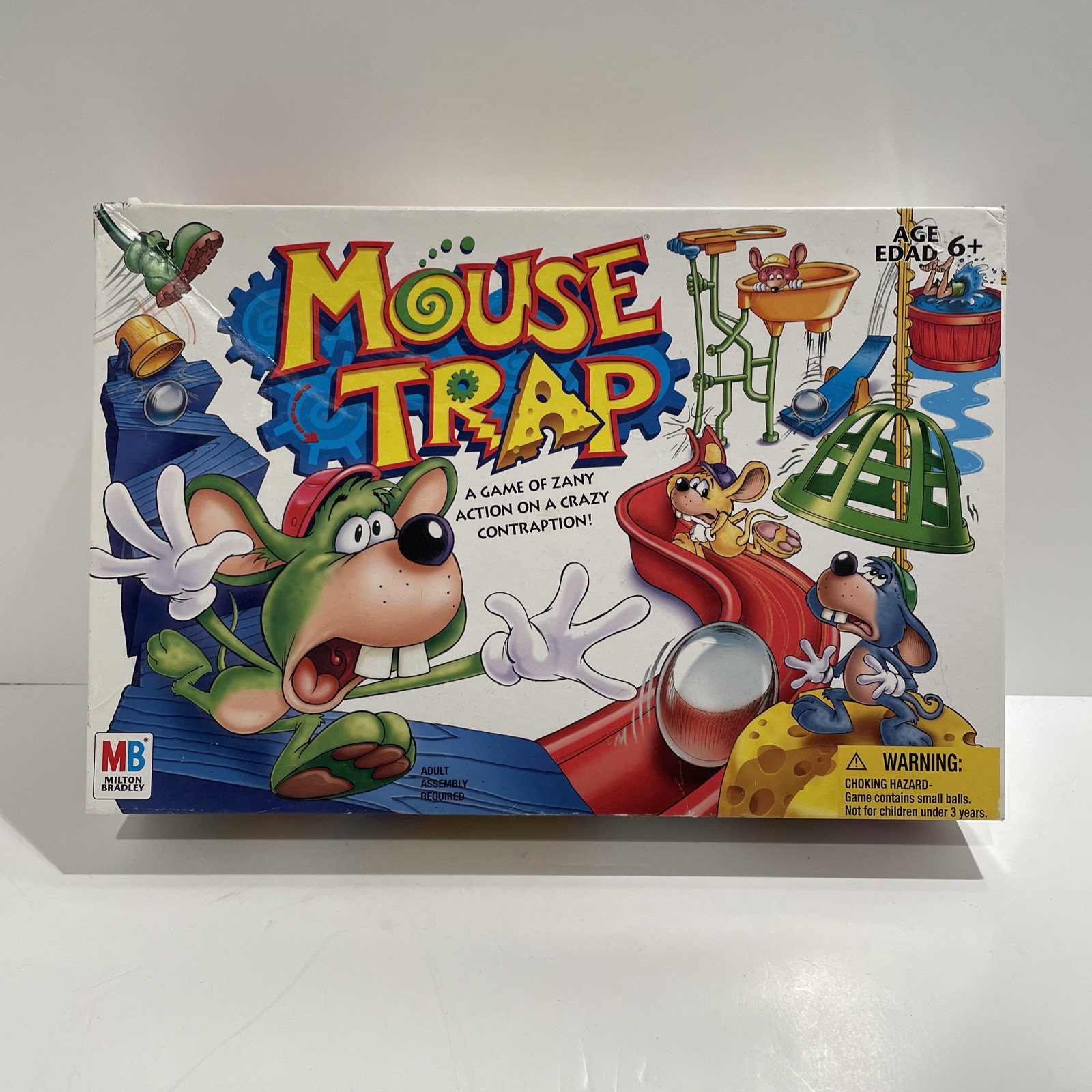 Y2K Mouse Trap COMPLETE Milton Bradley 2005 Classic Board Game Kids Family