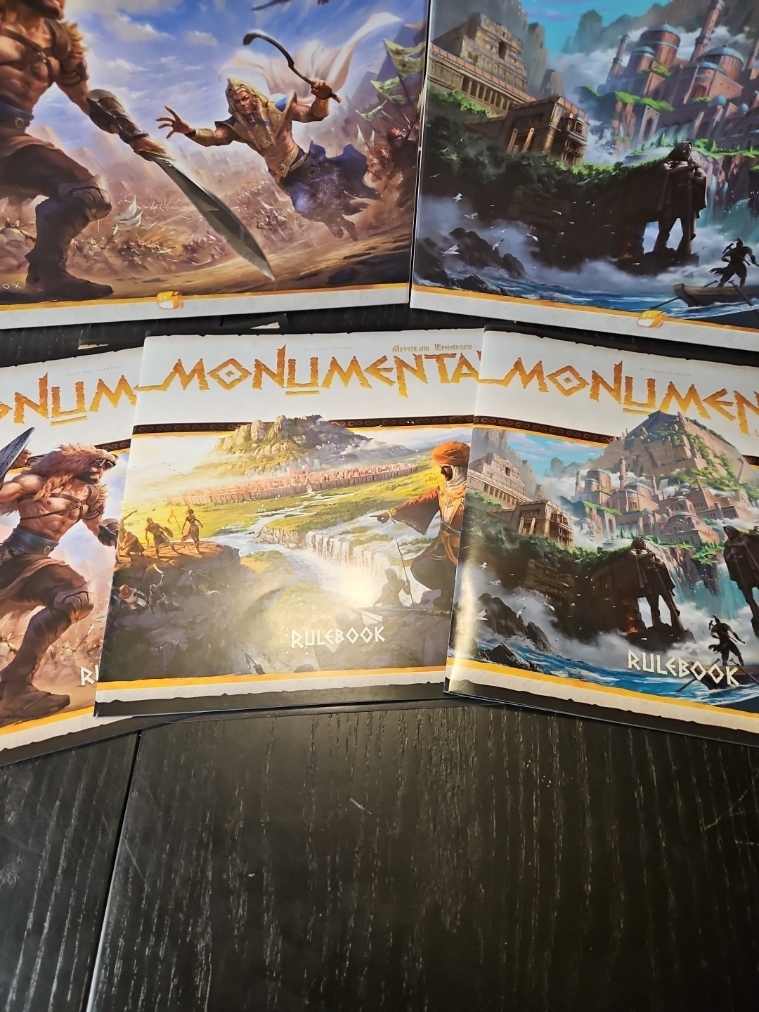 Monumental Board Game /w Lost Kingdoms and African Empires Expansions Complete
