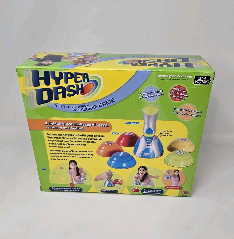 Hyper Dash Game Target Tagging Race Course Game Wild Planet 2006 NEW NOS