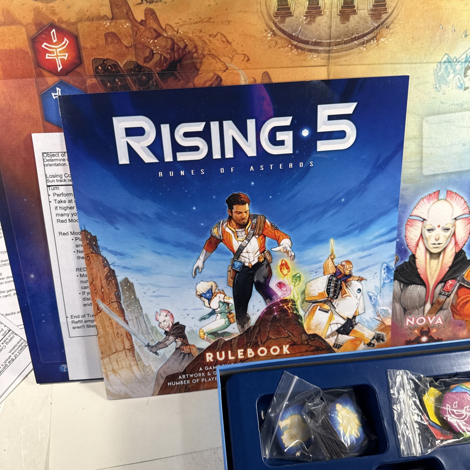 Rising 5 Board Game – 1-5 Players