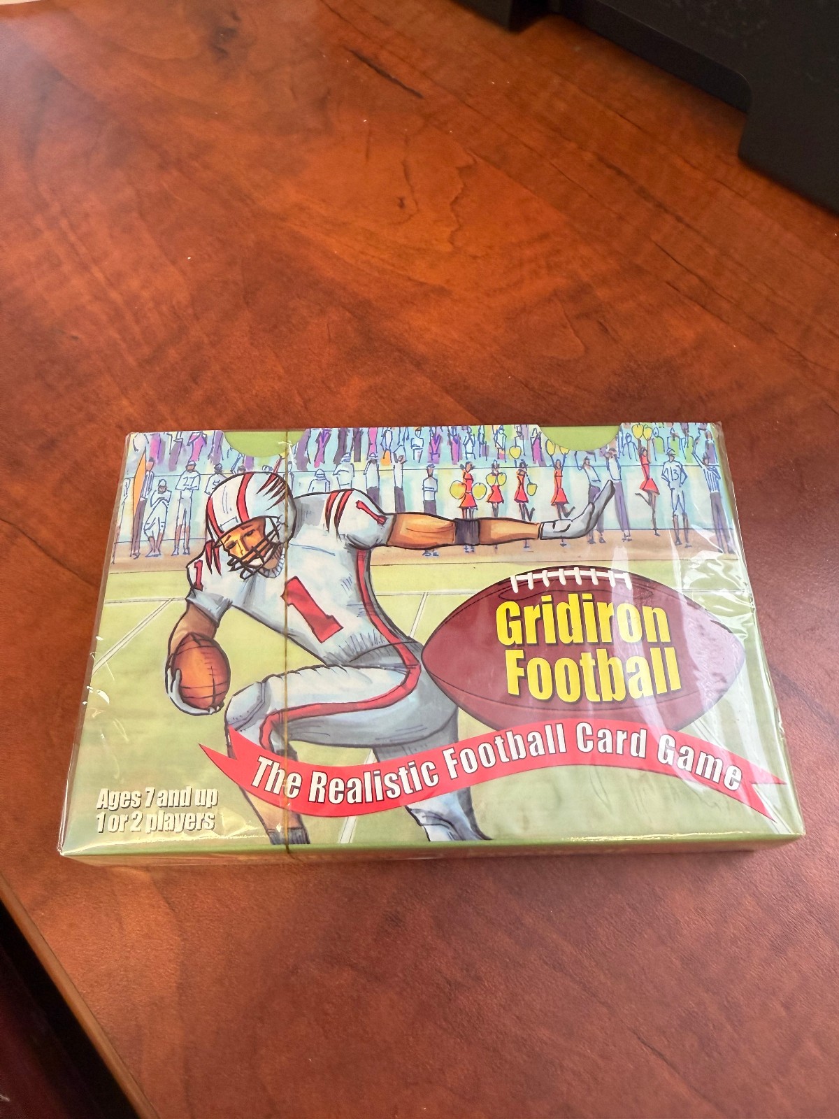Gridiron Football The Realistic Football Card Game Ages 7+ 1-2 Players New