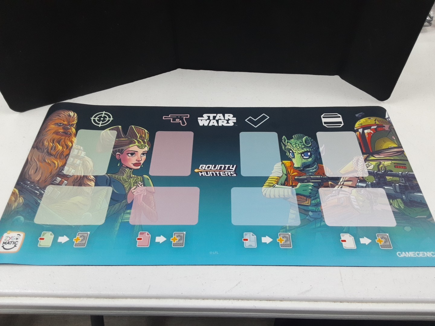 Zygomatic Board Game Star Wars – Bounty Hunters Playmat NM