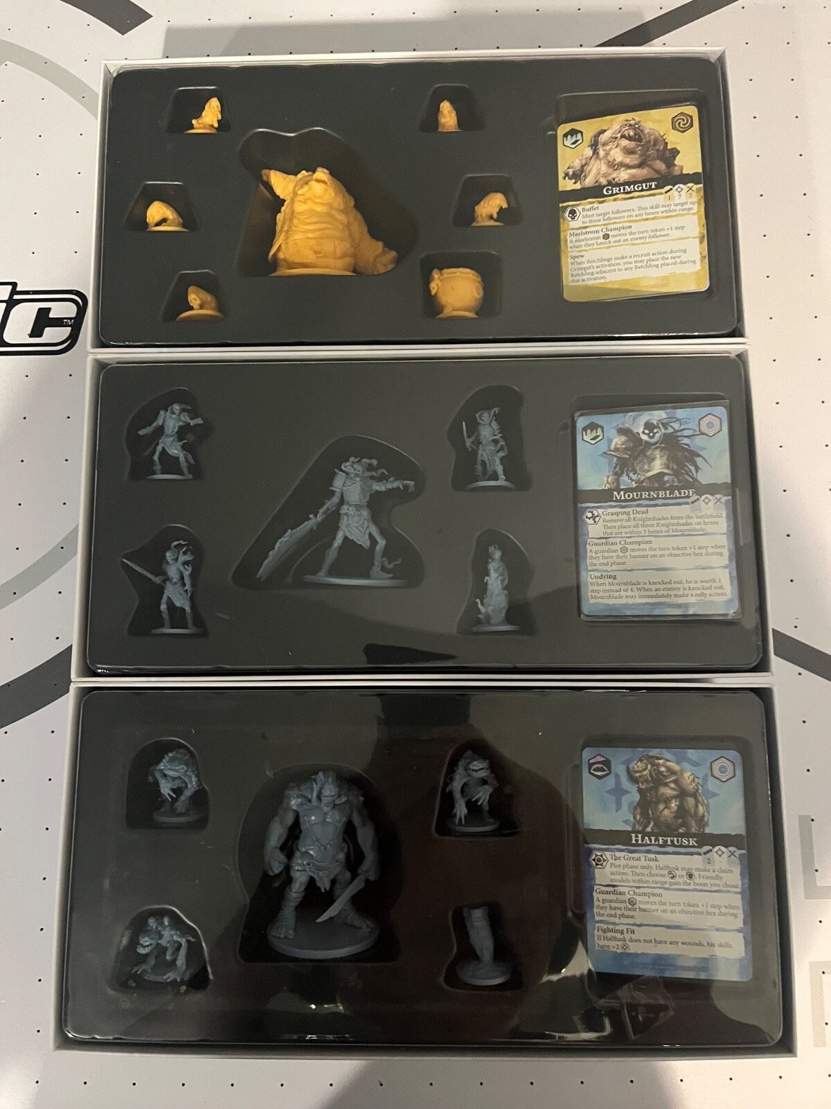 Steamforged Godtear Eternal Glade Starter Set Bundle with Expansion Sets 4 boxes