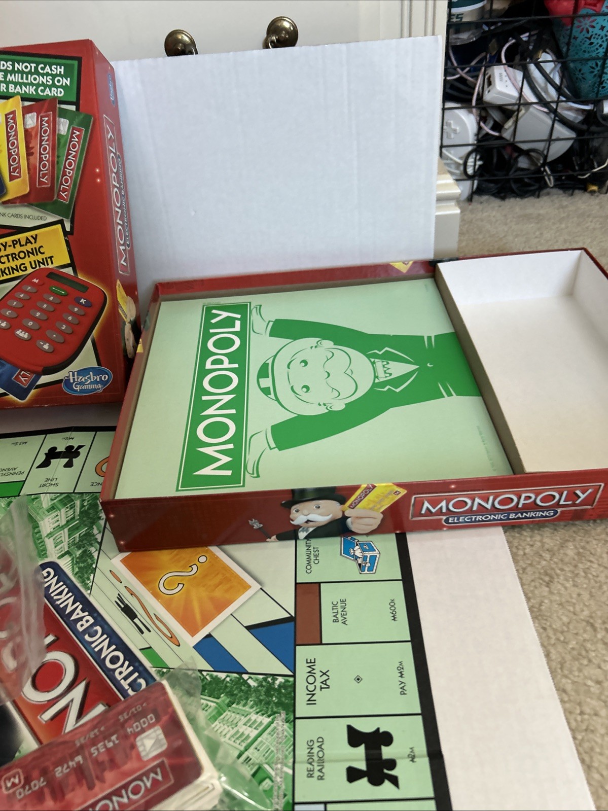 Monopoly Electronic Banking Game 2013 Hasbro Complete Set, Tested, Works CIB