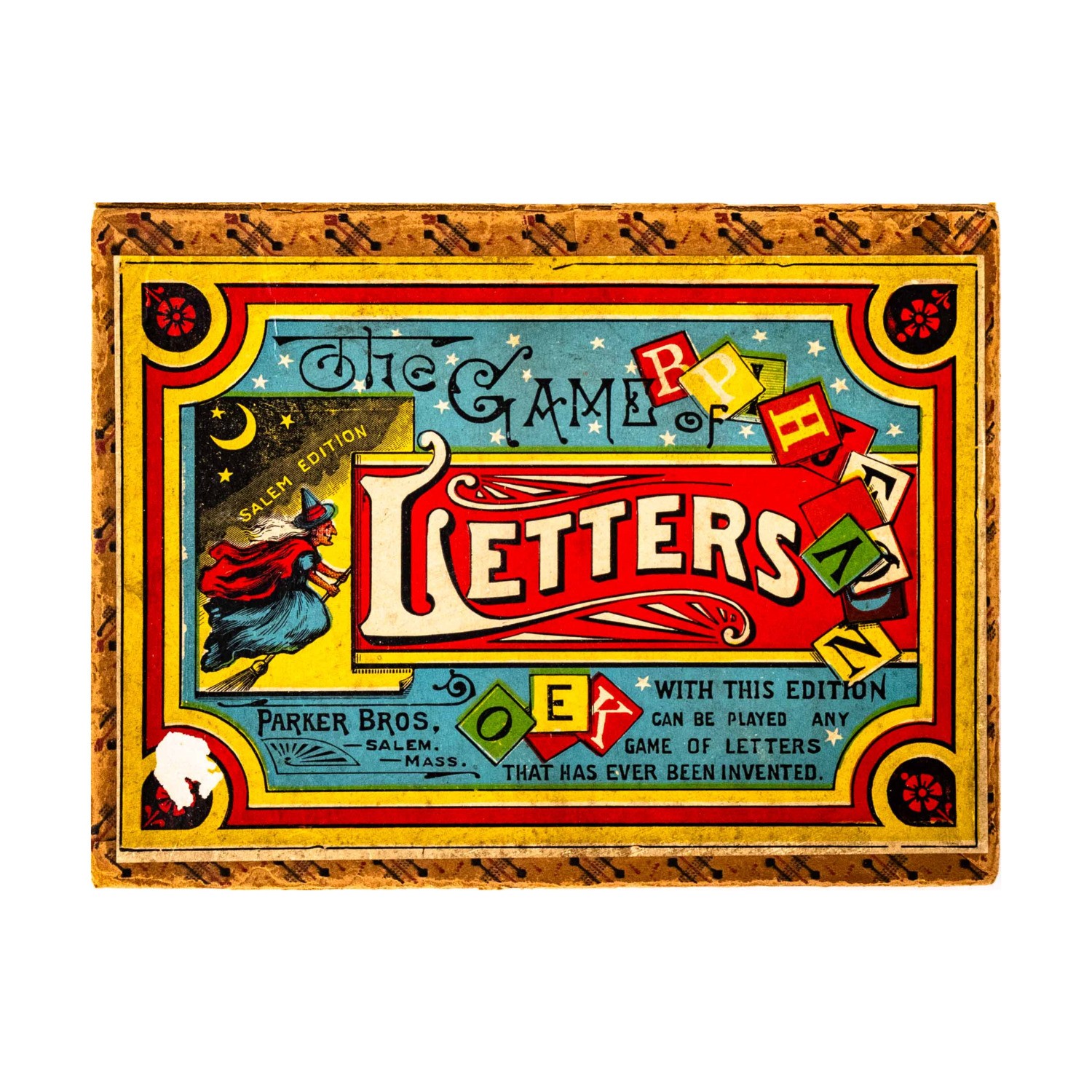 Parker Bros Boardgame Game of Letters Box Fair/VG