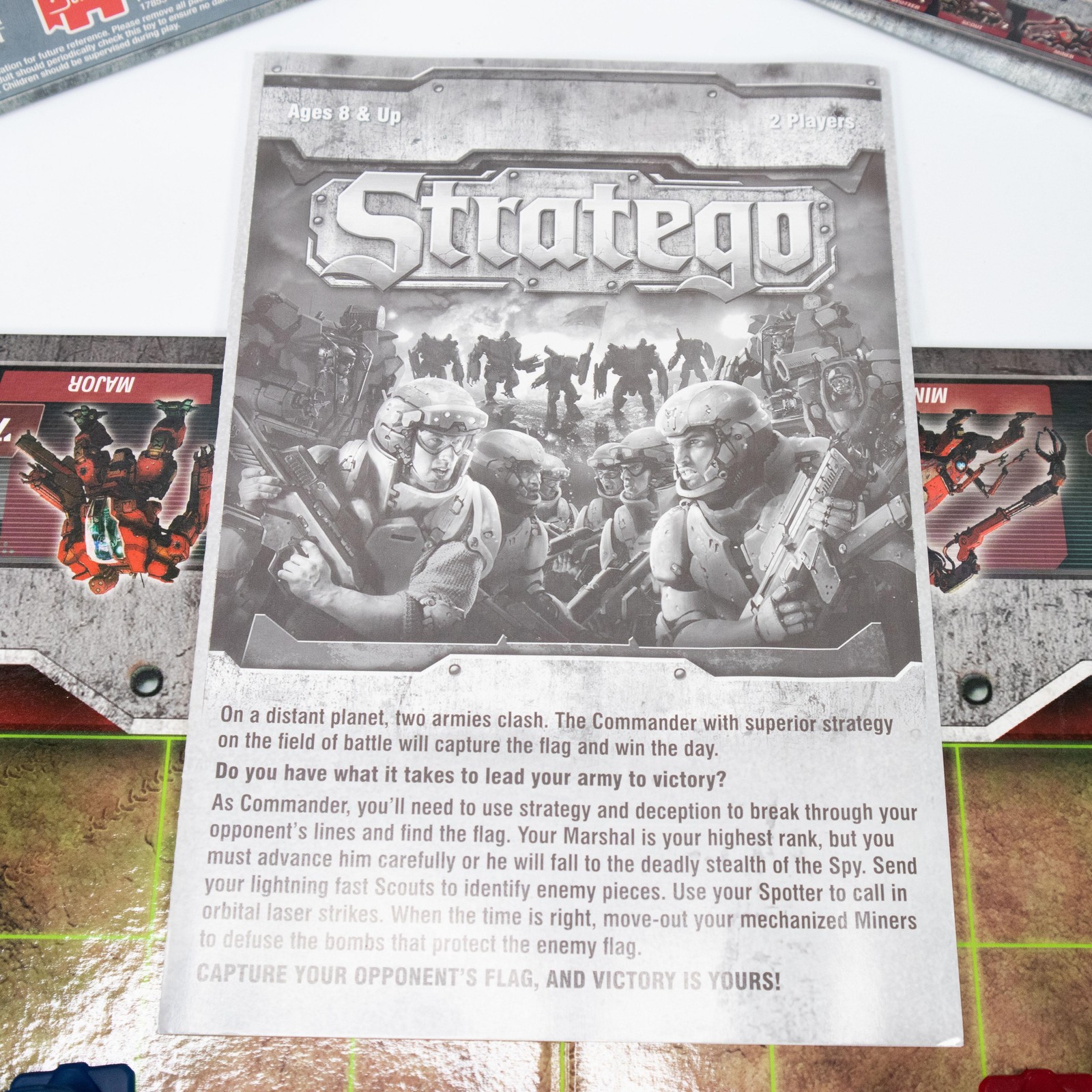 Patch Products Stratego Board Game Complete Battlefield Strategy 2013 Ages 8 Up
