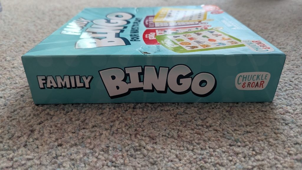 Chuckle & Roar Family Bingo Four Ways to Play Kids Learning Game Ages 3-6+ NEW