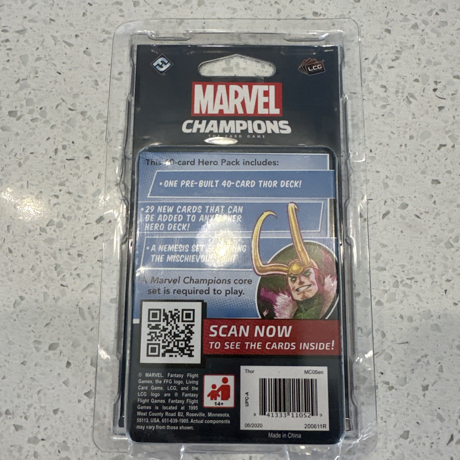 Marvel Champions LCG: Thor Hero Pack – New & Sealed (Out of Print)