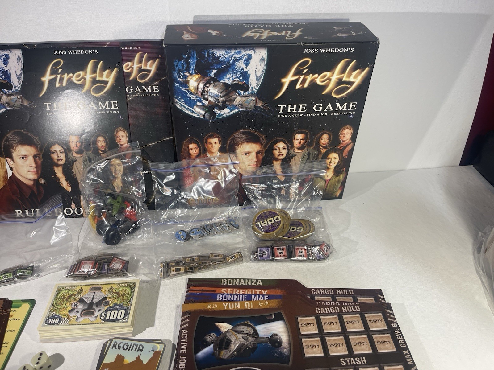 RARE Firefly: The Game Board Game Joss Whedon Gale Force Nine, Complete